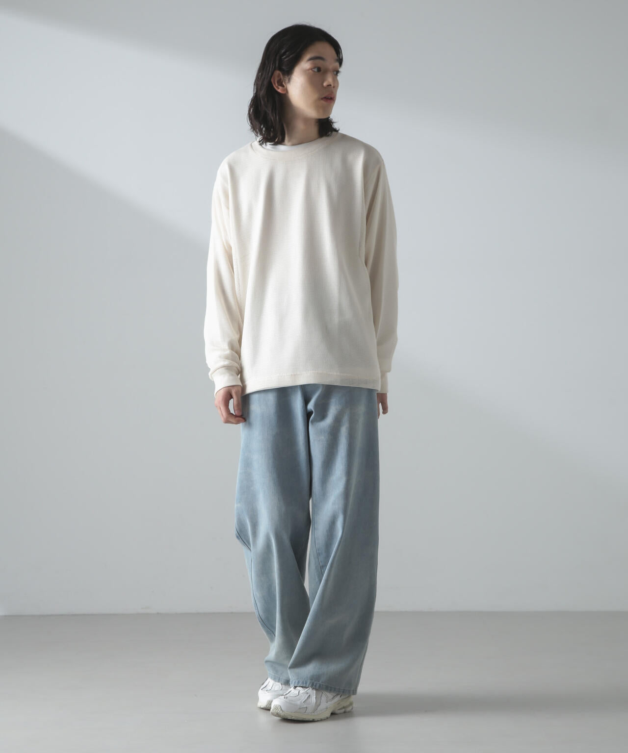 アンサンブルメッシュTシャツ 長袖 6724123215