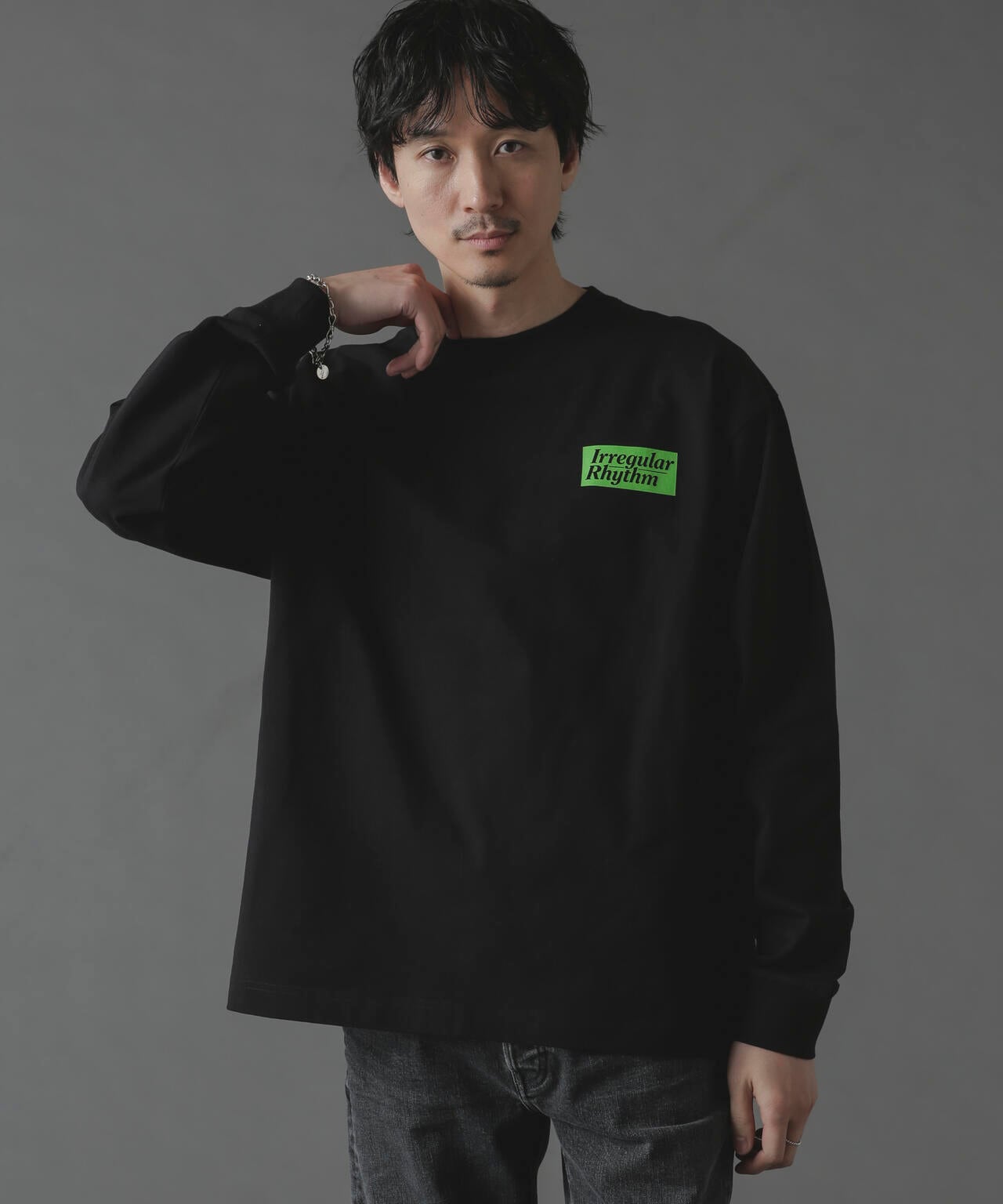 「MOFFISIE」オリジナルプリントTシャツ 長袖 6724123217
