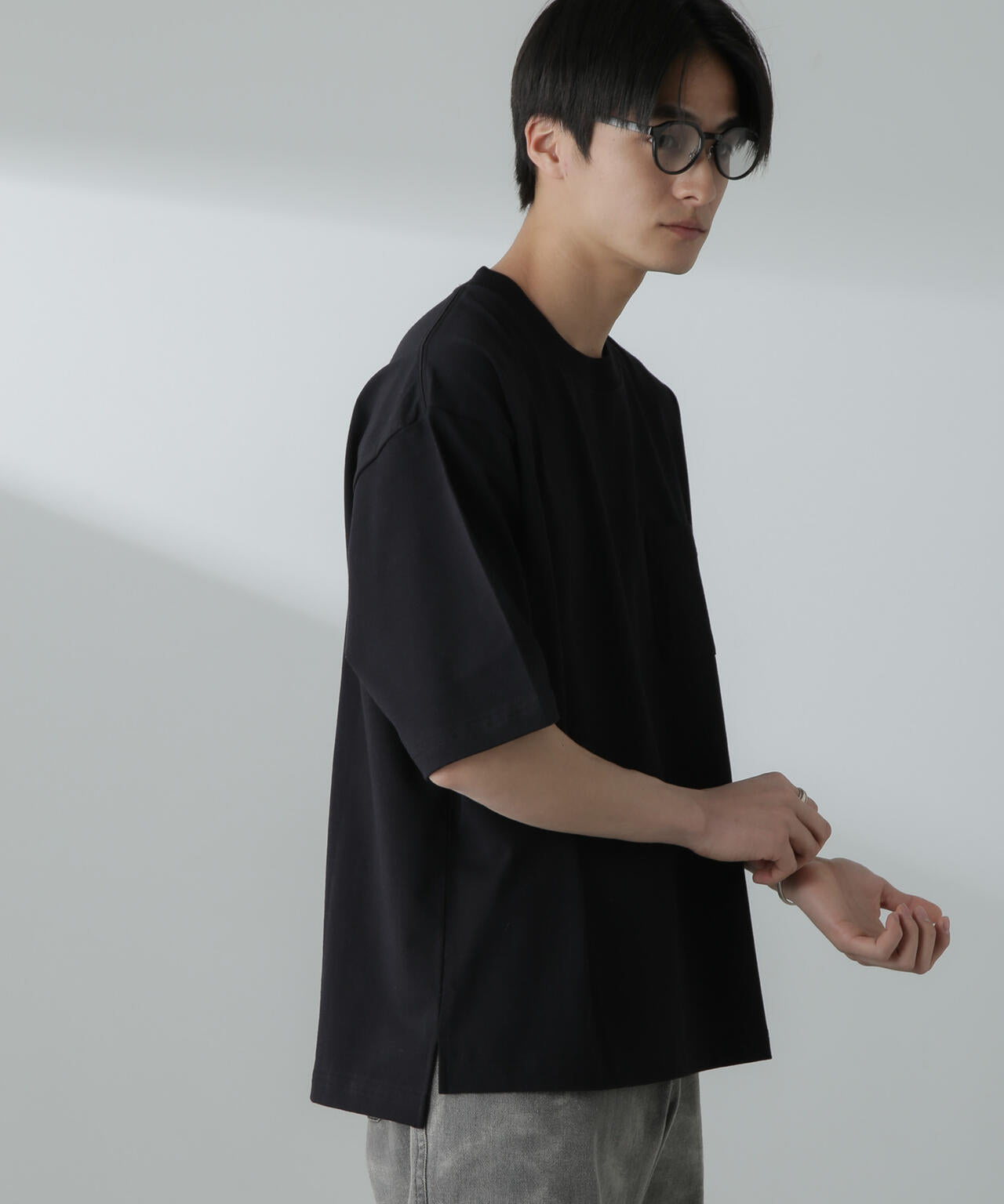 オーガニックコットン BIGTシャツ 半袖 6724124219