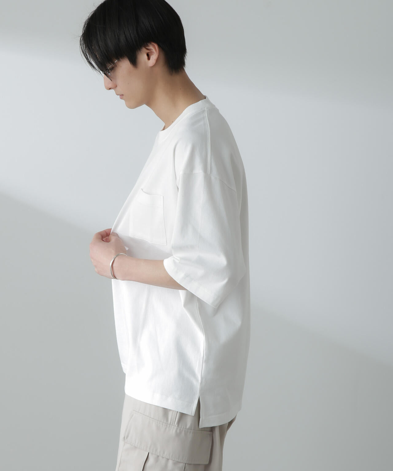 オーガニックコットン BIGTシャツ 半袖 6724124219