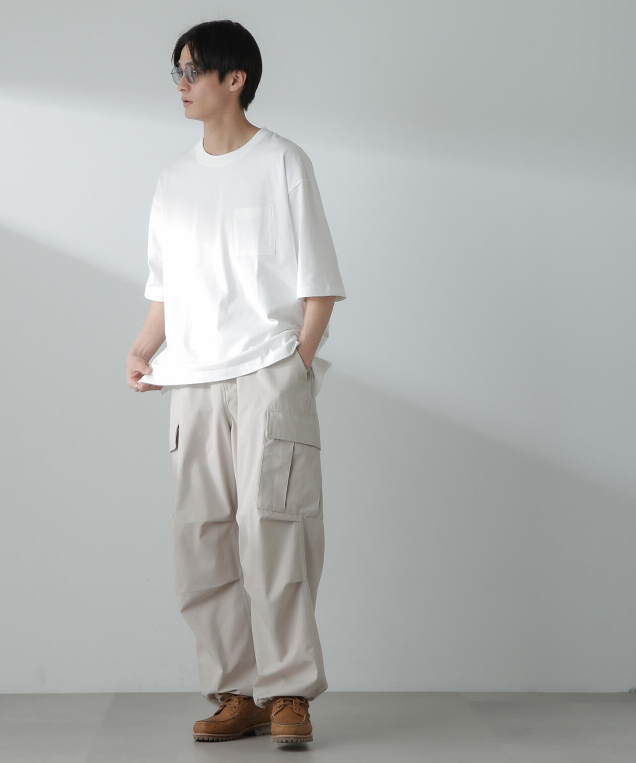 オーガニックコットン BIGTシャツ 半袖 6724124219