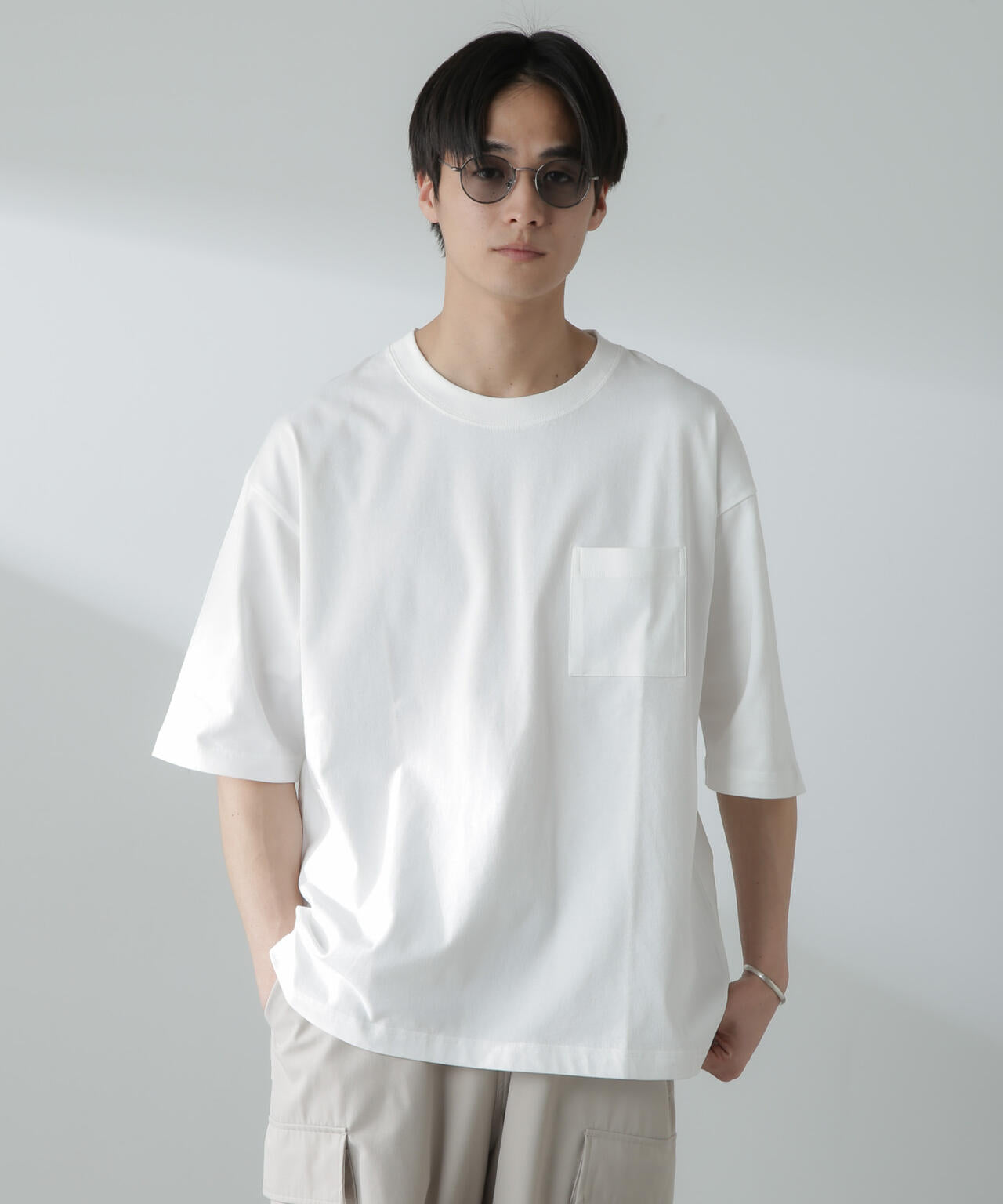 オーガニックコットン BIGTシャツ 半袖 6724124219
