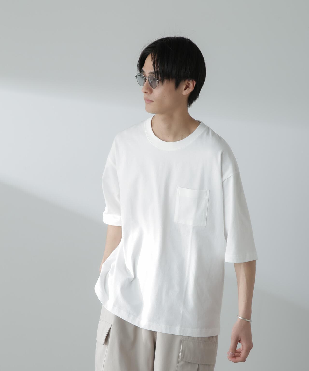オーガニックコットン BIGTシャツ 半袖 6724124219