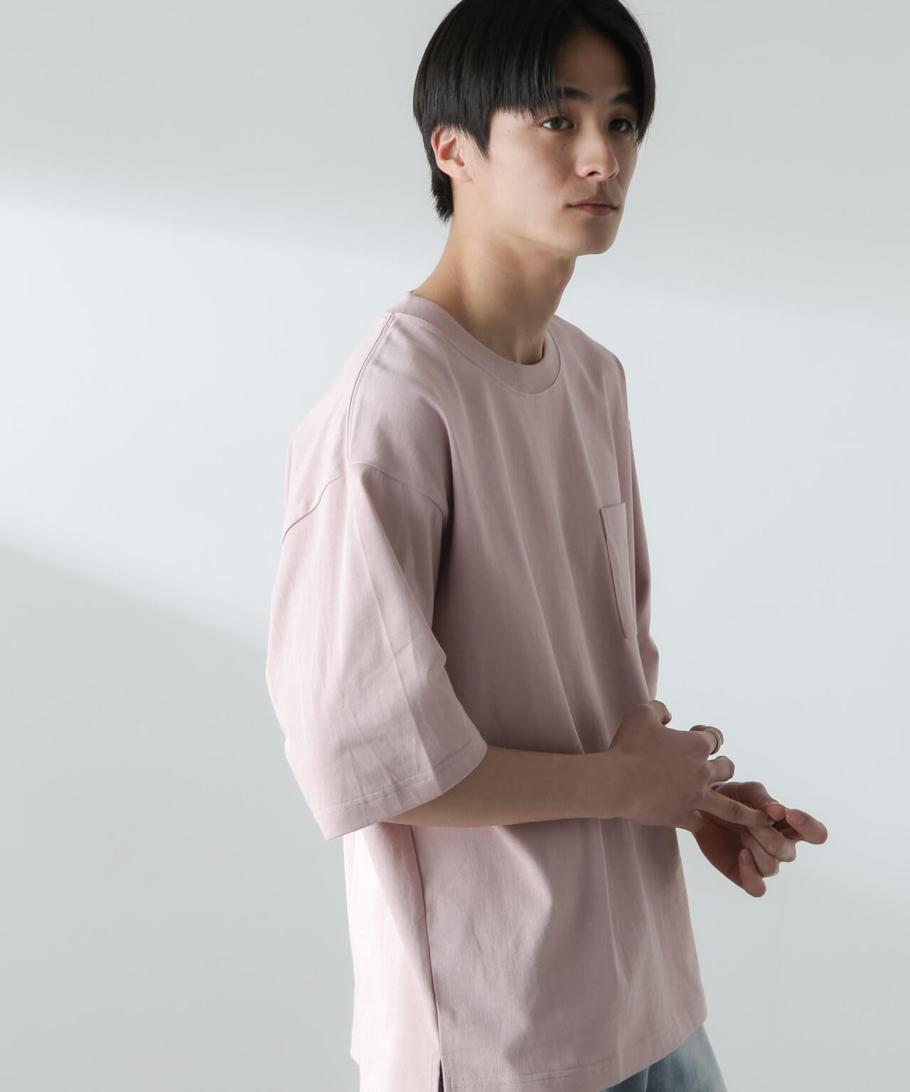 オーガニックコットン BIGTシャツ 半袖 6724124219