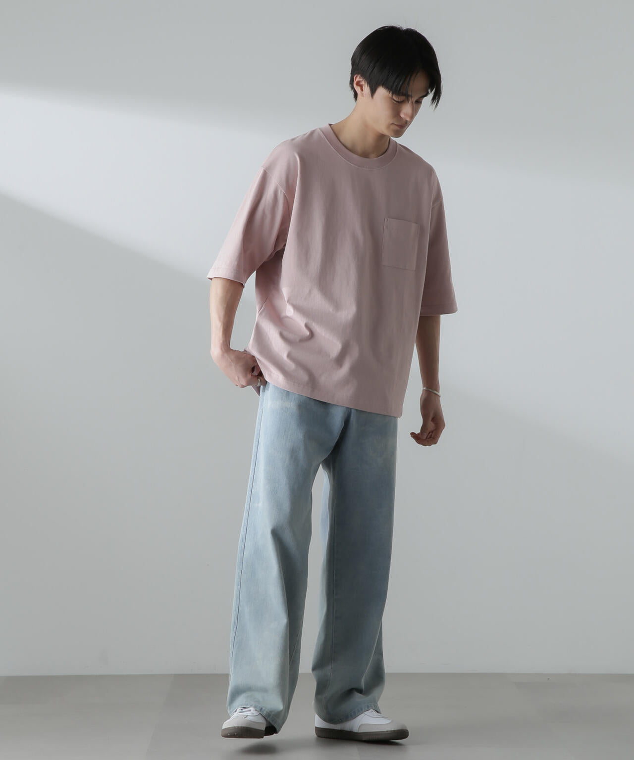 オーガニックコットン BIGTシャツ 半袖 6724124219