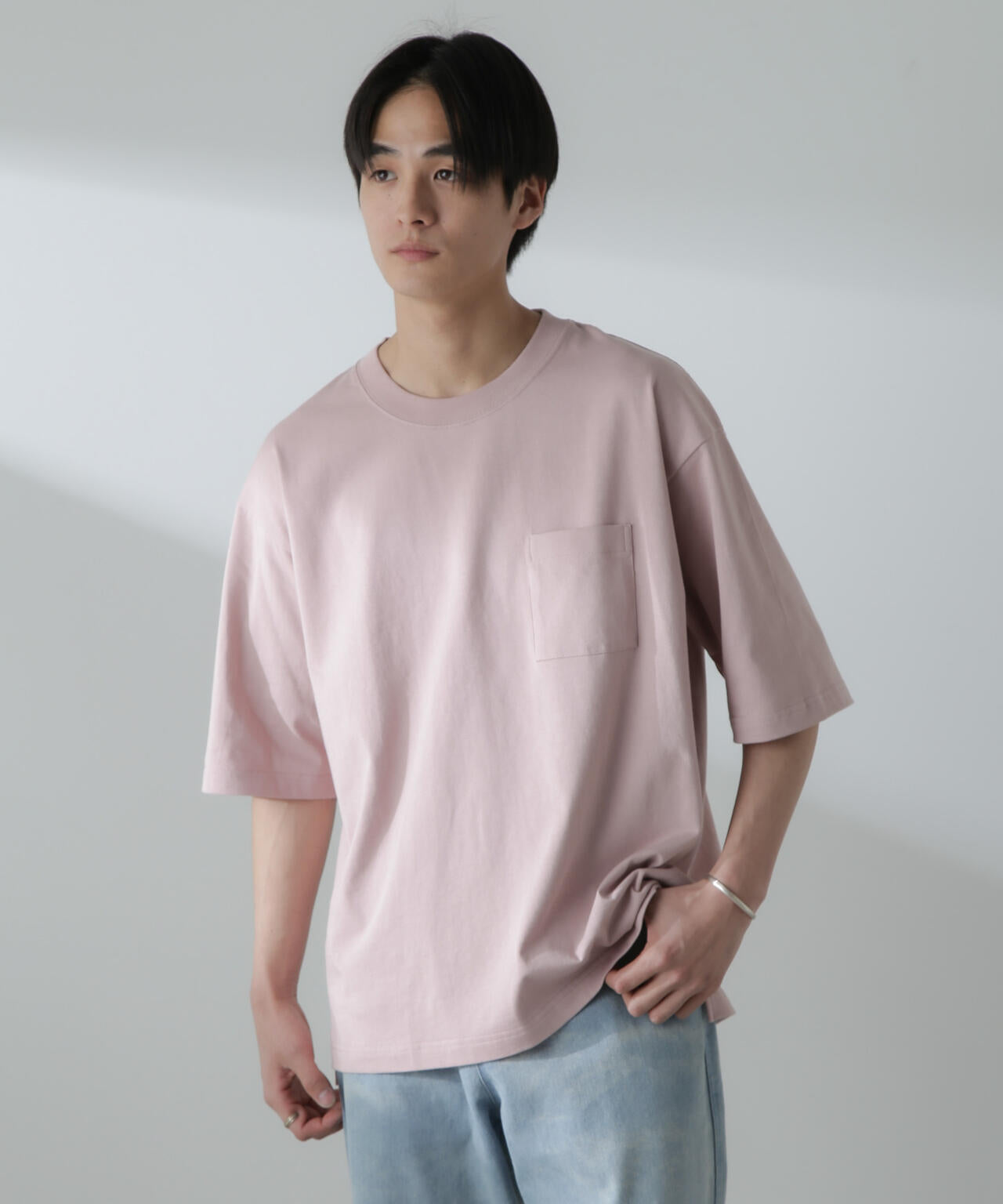 オーガニックコットン BIGTシャツ 半袖 6724124219