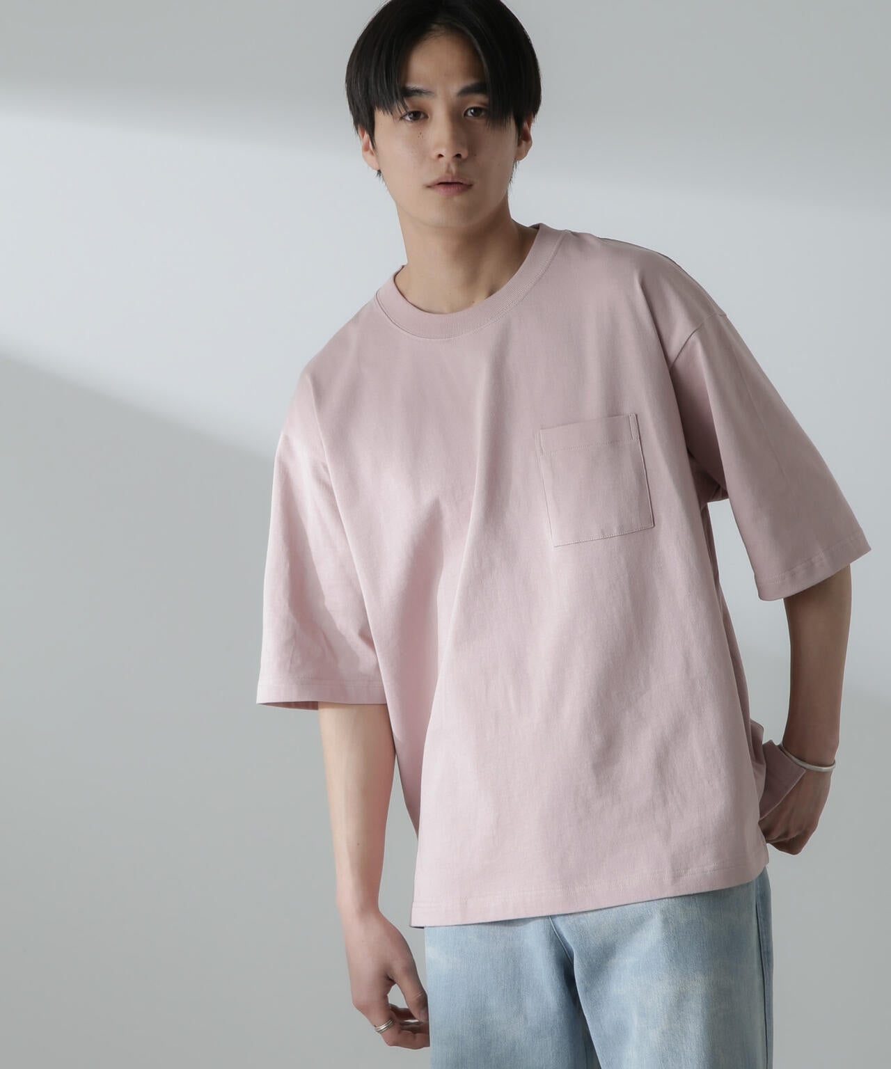 オーガニックコットン BIGTシャツ 半袖 6724124219