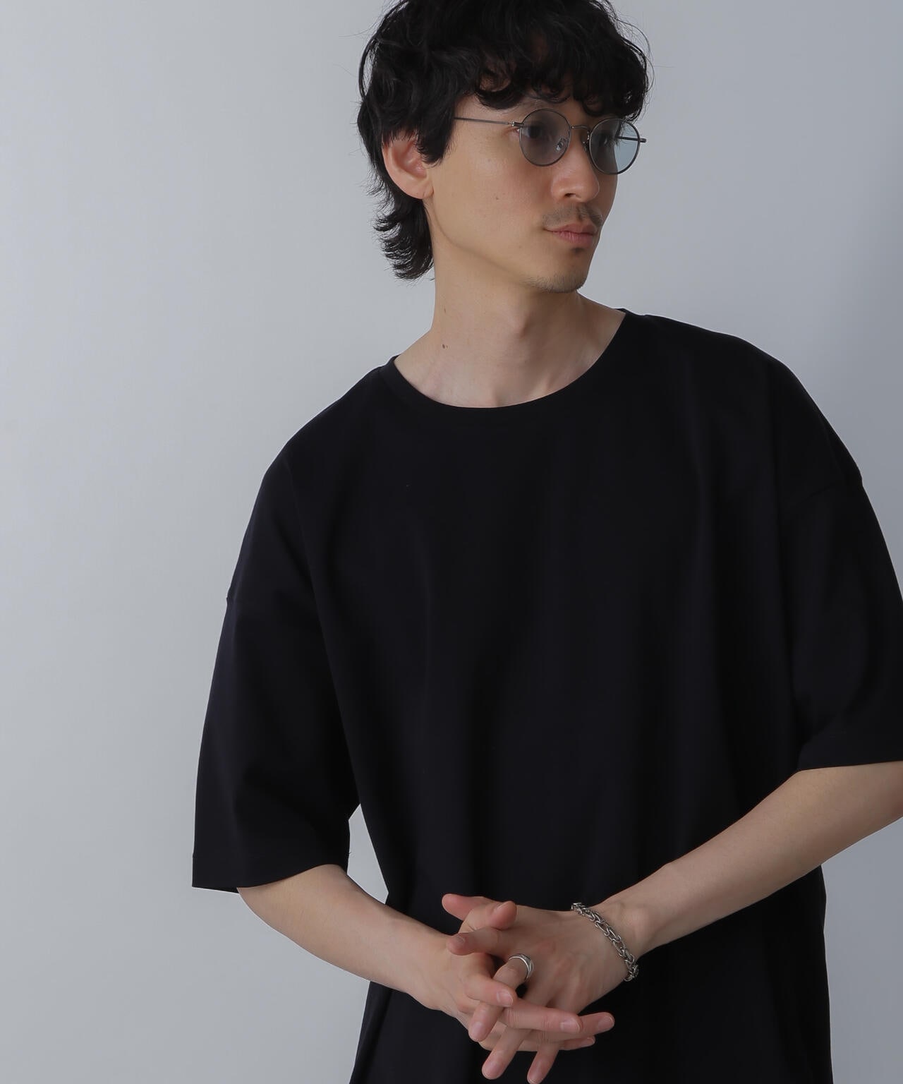 WEB限定/アンチスメル ルーズクルーネックTシャツ 半袖 6724124226