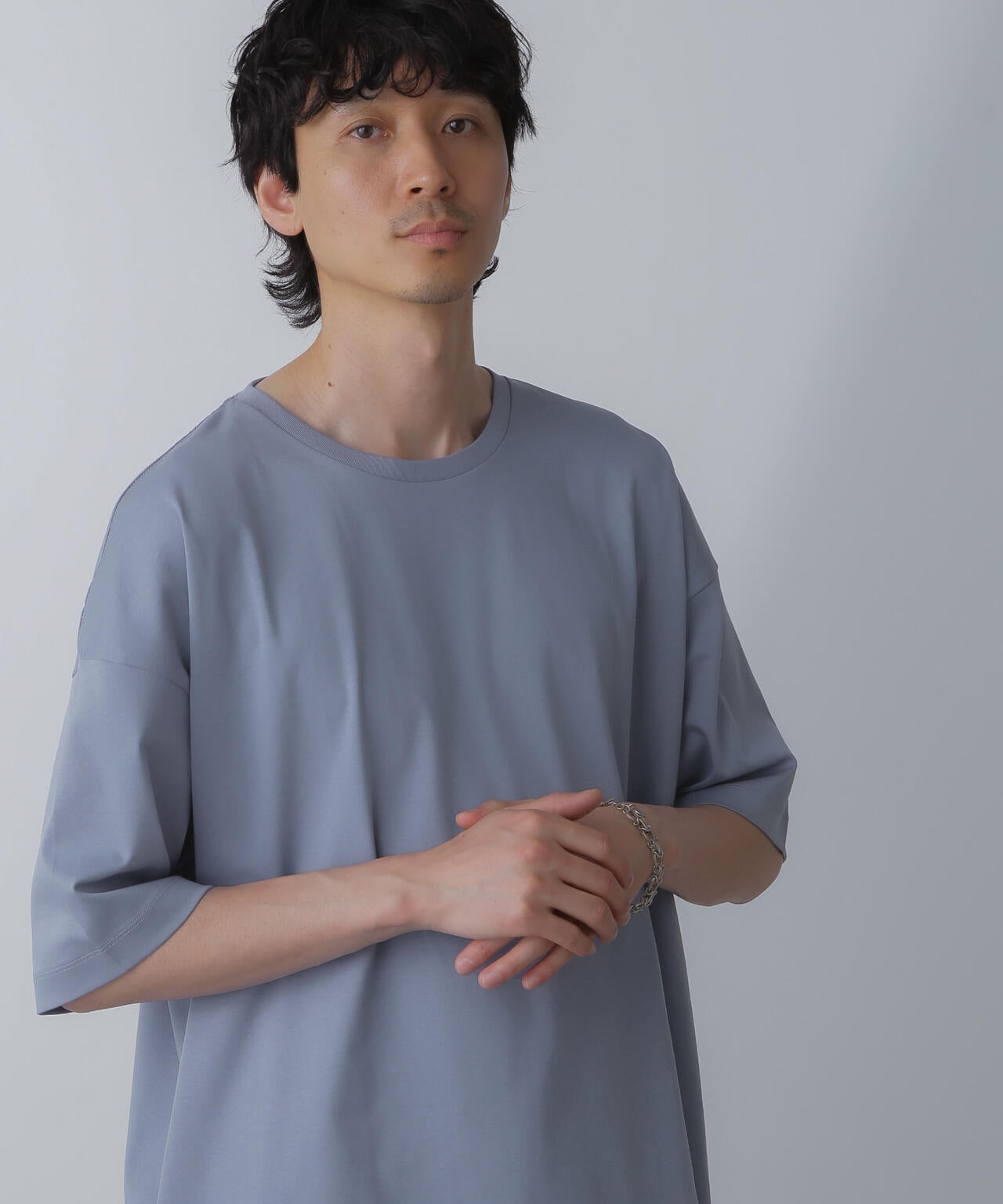 WEB限定/アンチスメル ルーズクルーネックTシャツ 半袖 6724124226