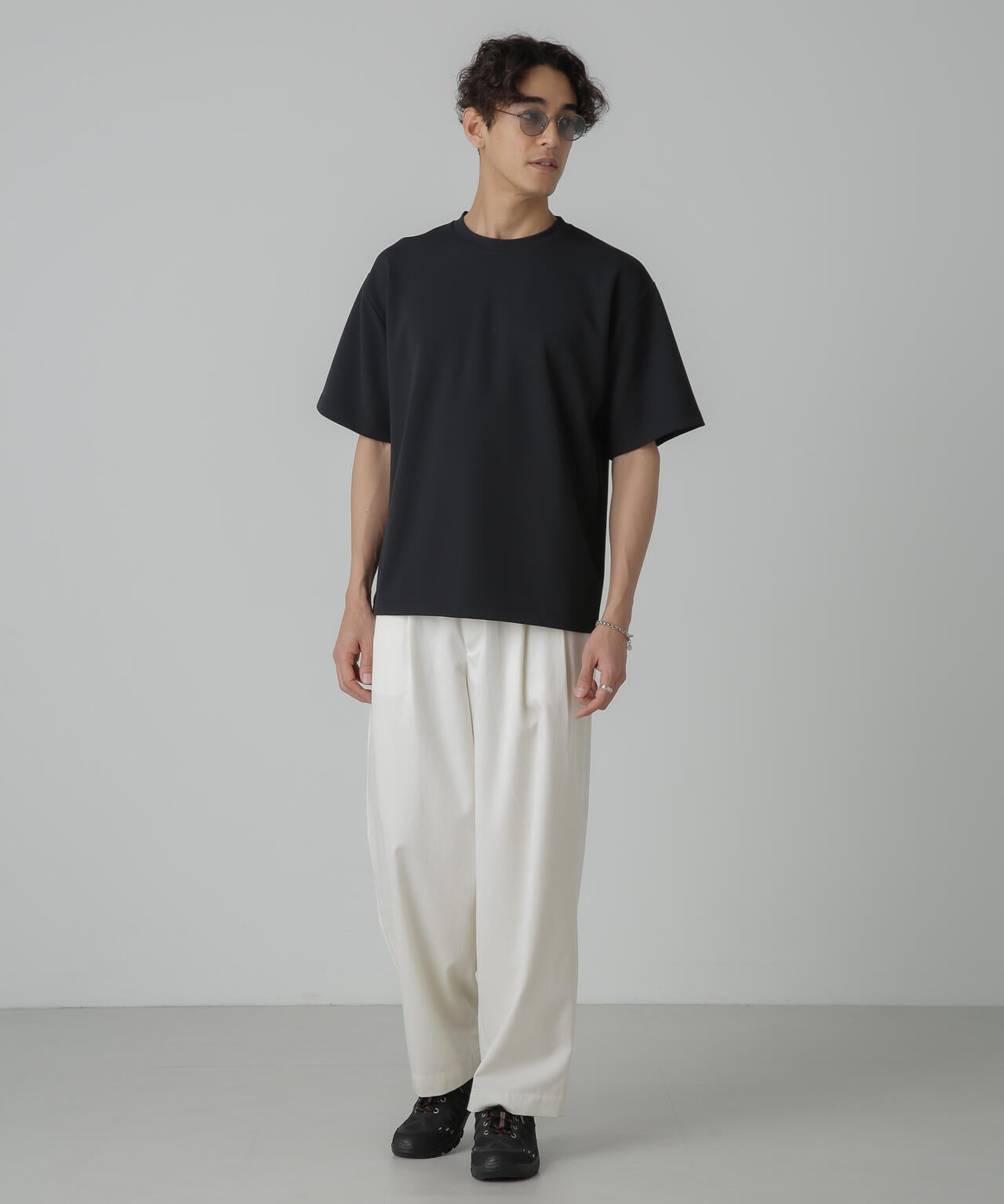 梨地ダンボールリラックスTシャツ(セットアップ可) 6724124230