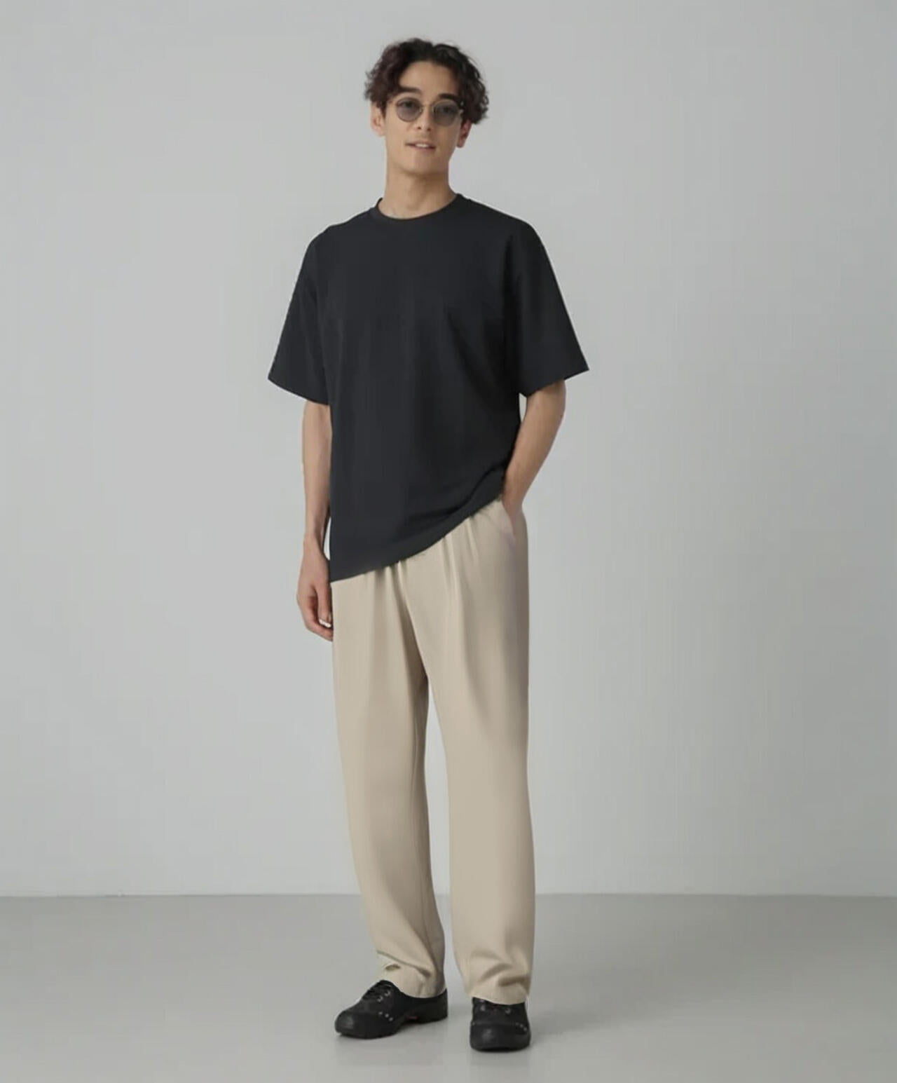 梨地ダンボールリラックスTシャツ(セットアップ可) 6724124230