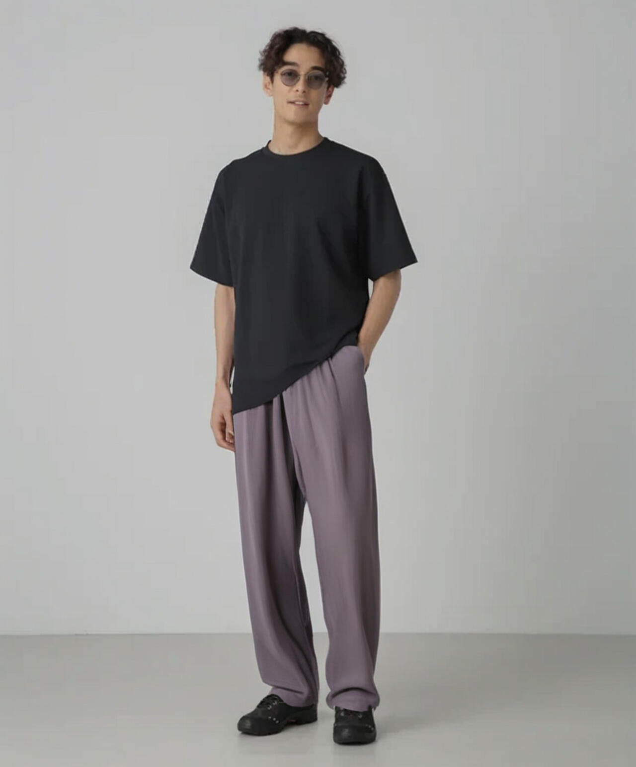 梨地ダンボールリラックスTシャツ(セットアップ可) 6724124230