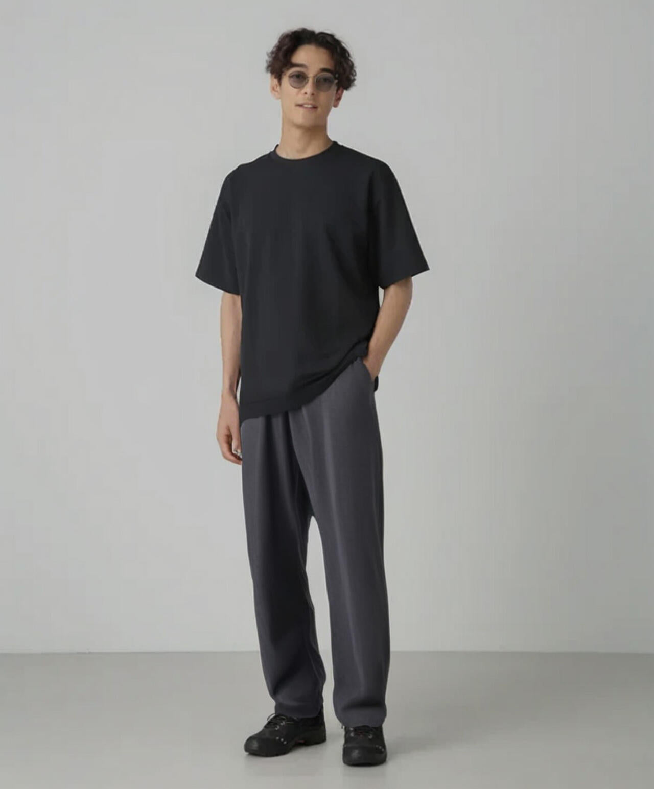 梨地ダンボールリラックスTシャツ(セットアップ可) 6724124230