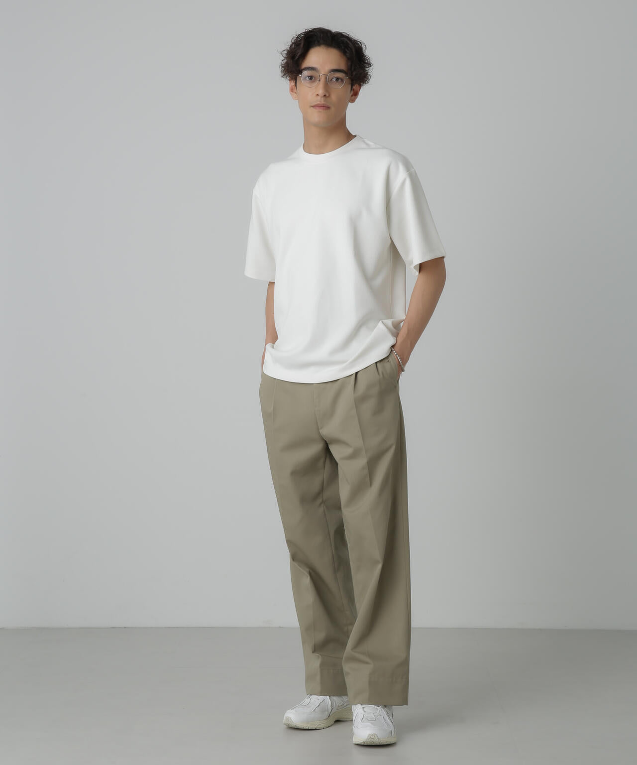 梨地ダンボールリラックスTシャツ(セットアップ可) 6724124230