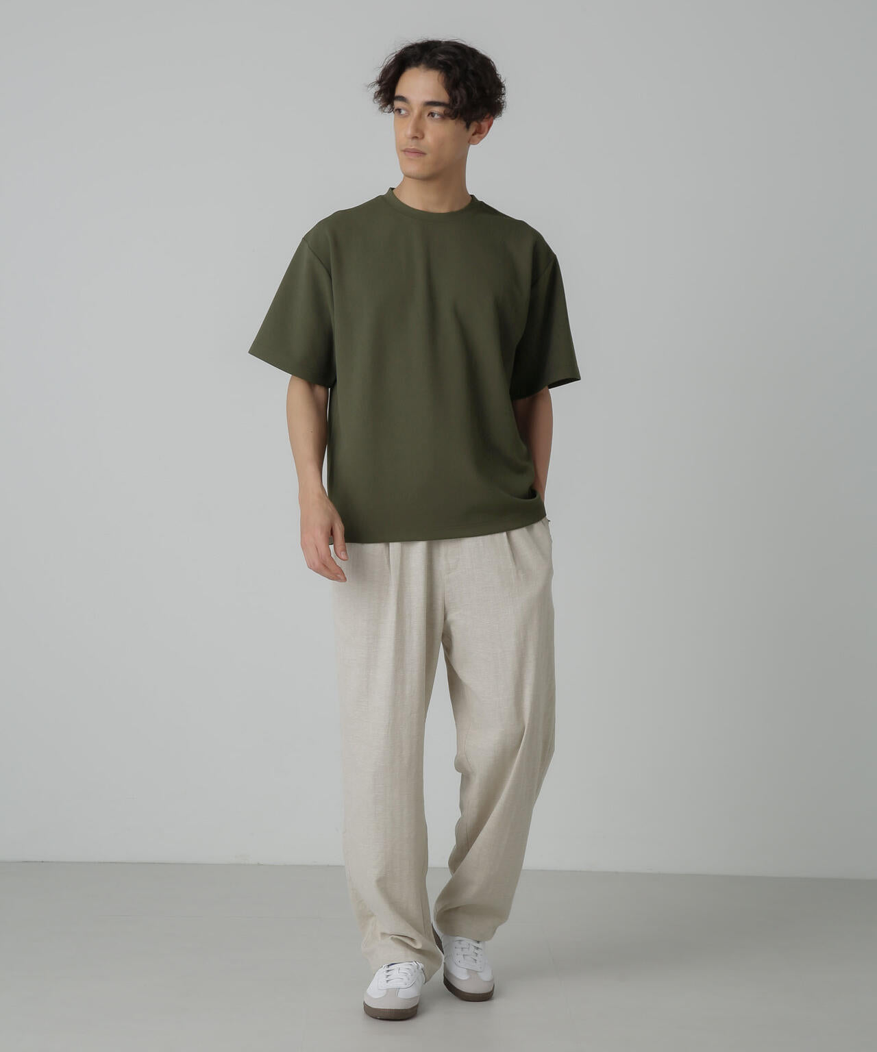 梨地ダンボールリラックスTシャツ(セットアップ可) 6724124230