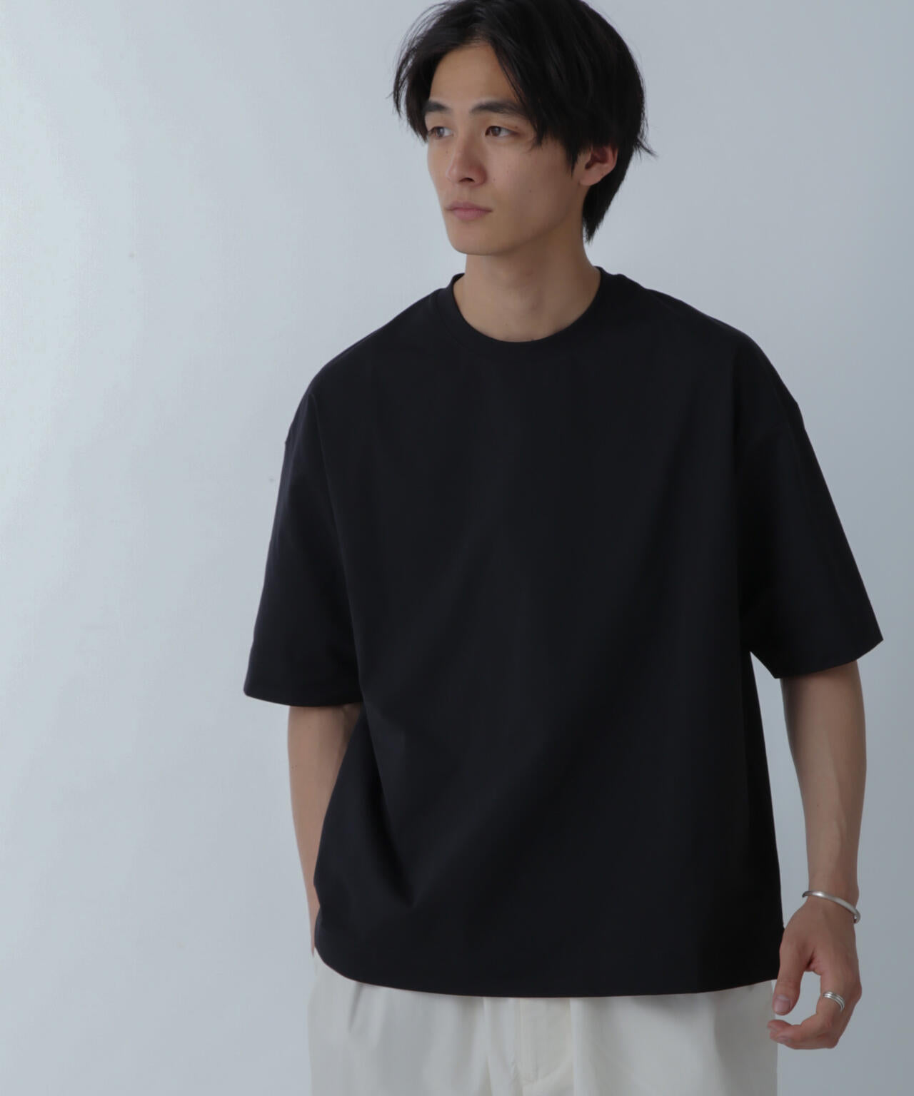 ドライジャージー ワイドTシャツ 半袖(セットアップ可) 6724124234