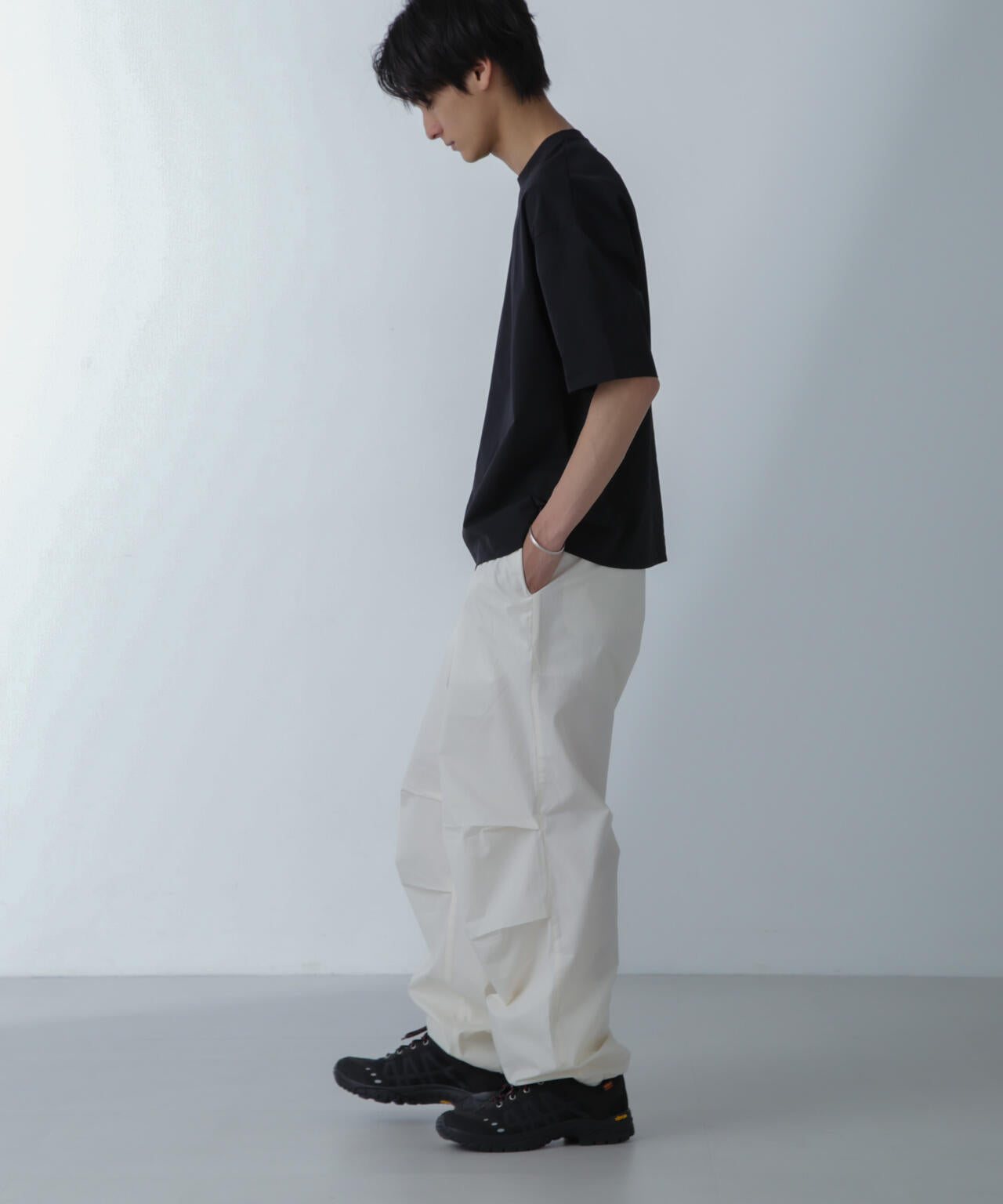 ドライジャージー ワイドTシャツ 半袖(セットアップ可) 6724124234