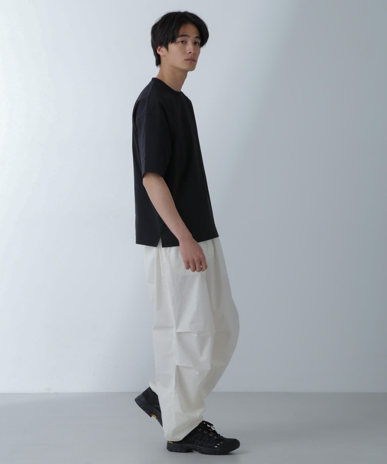 ドライジャージー ワイドTシャツ 半袖(セットアップ可) 6724124234