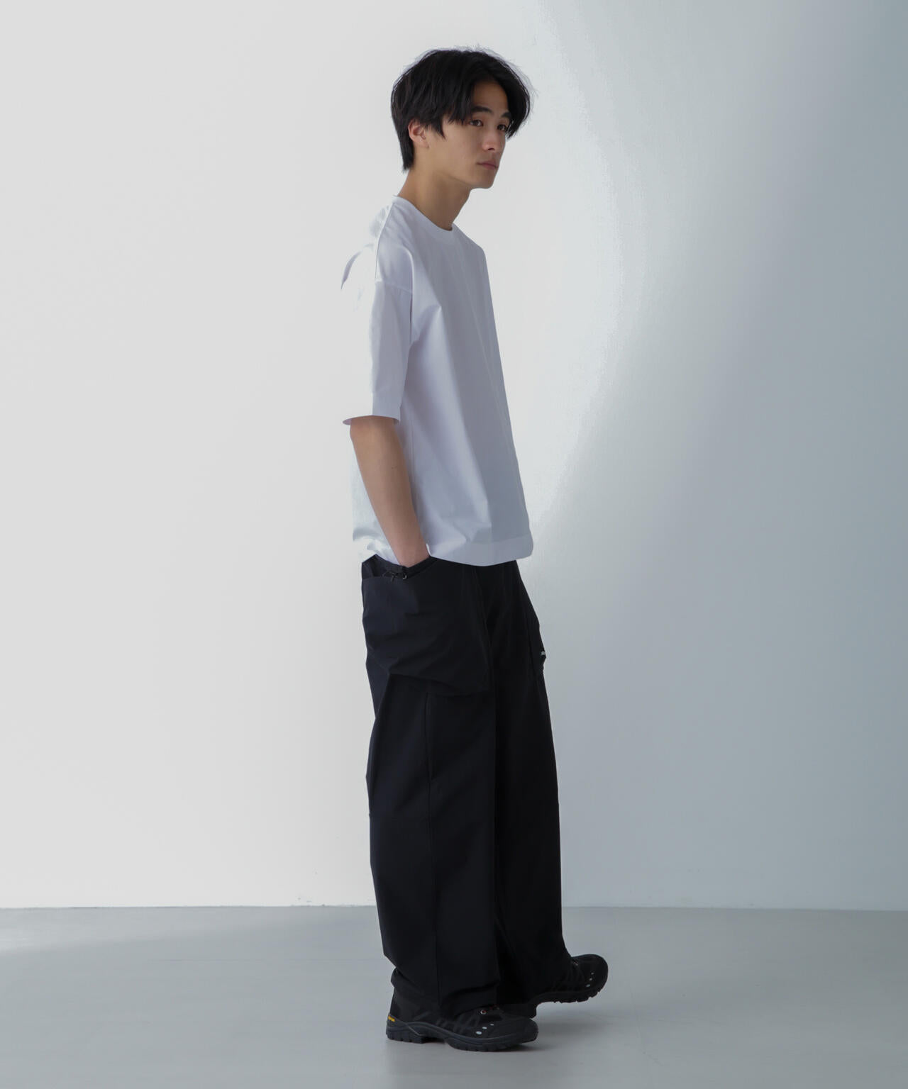 ドライジャージー ワイドTシャツ 半袖(セットアップ可) 6724124234