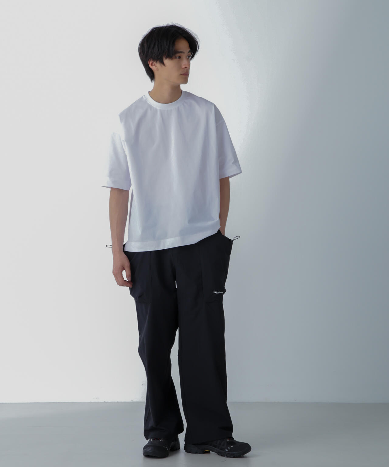 ドライジャージー ワイドTシャツ 半袖(セットアップ可) 6724124234