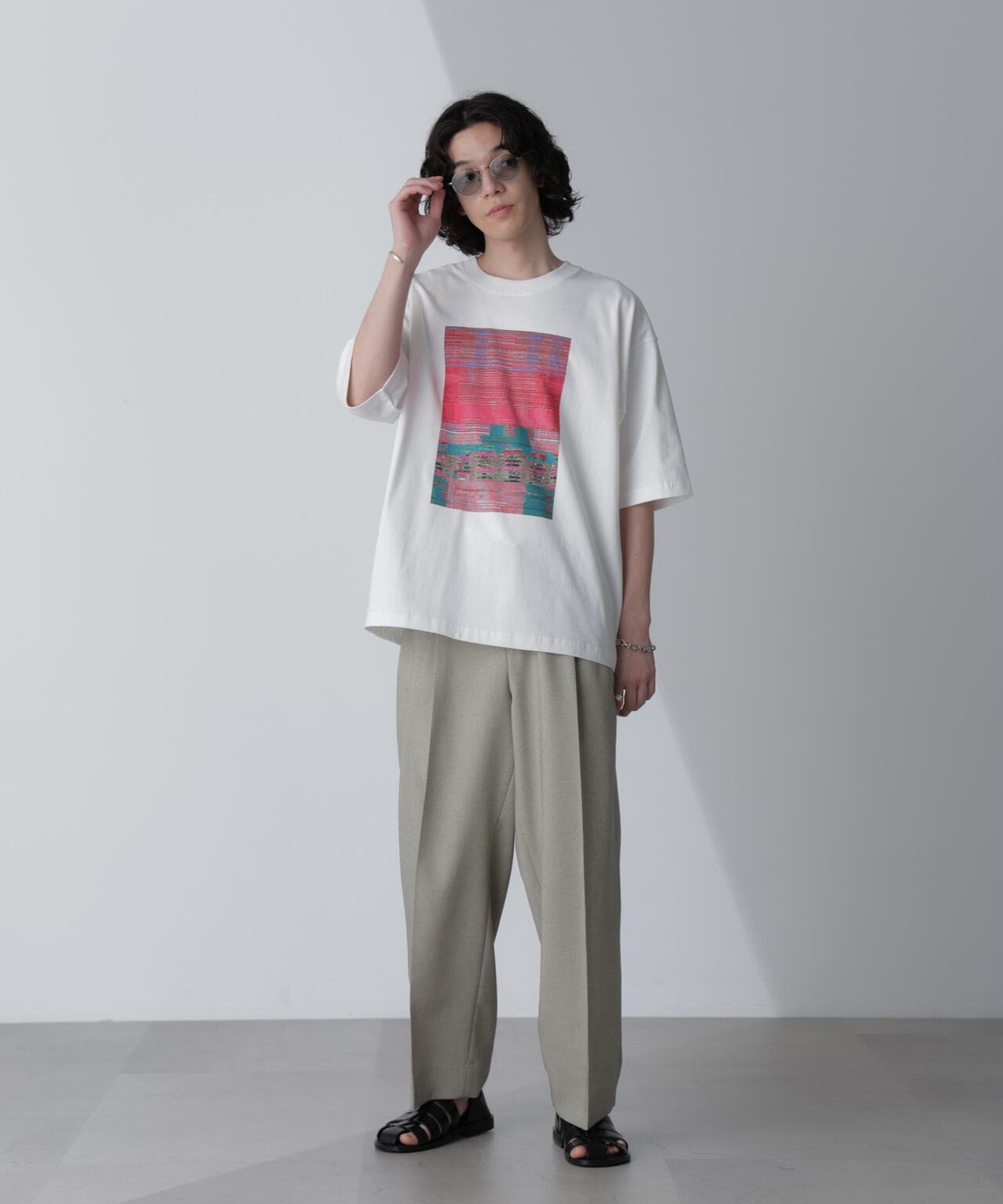 「MOFFISIE」オリジナルプリント Tシャツ 半袖 6724124236