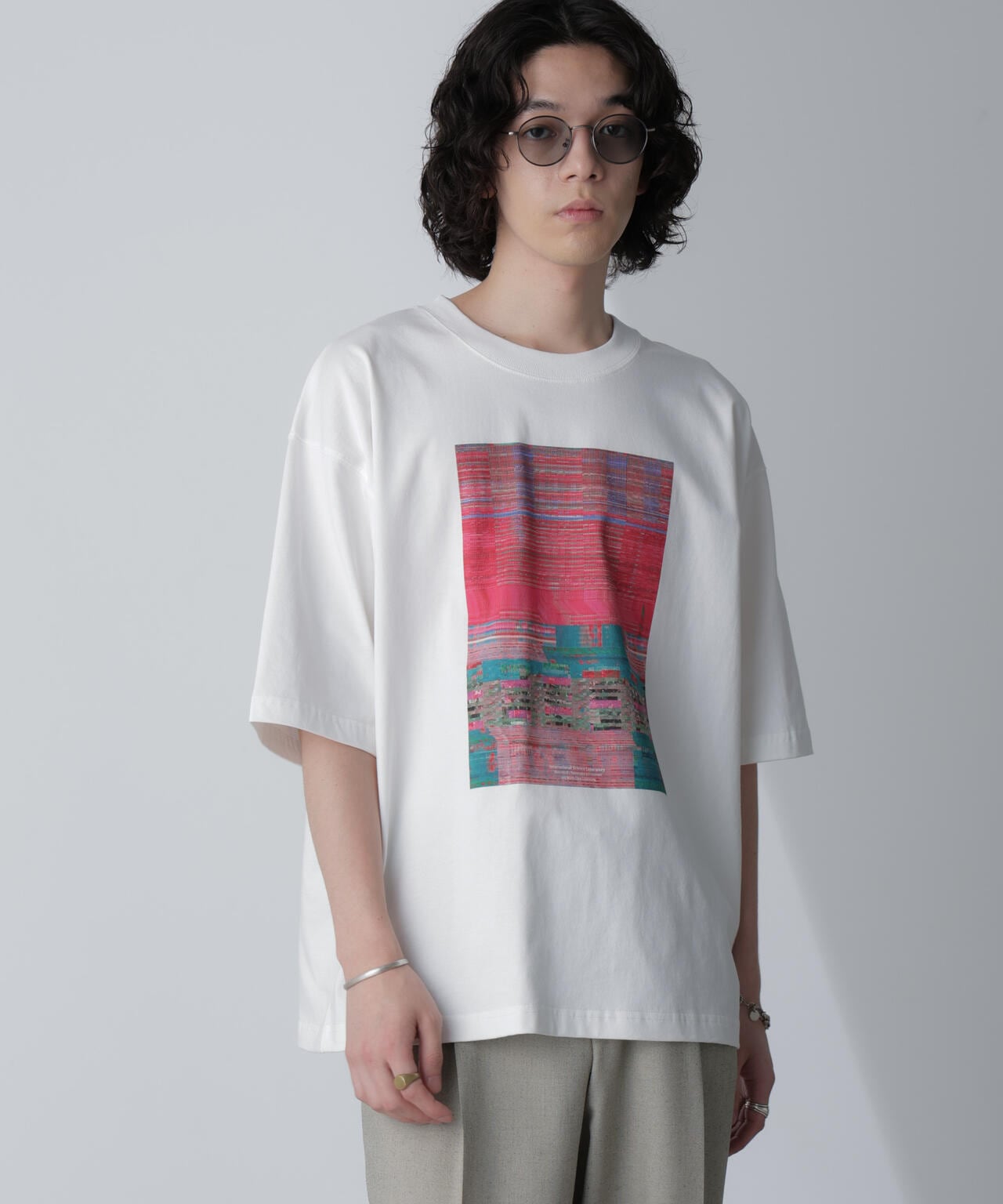 「MOFFISIE」オリジナルプリント Tシャツ 半袖 6724124236