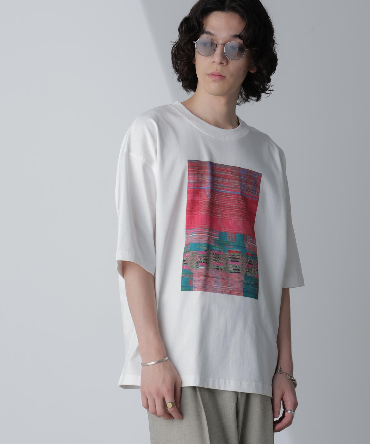 「MOFFISIE」オリジナルプリント Tシャツ 半袖 6724124236