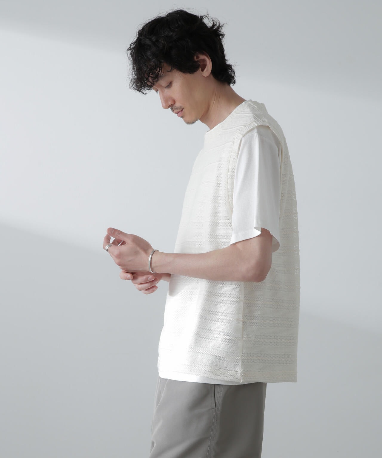 かぎ針アンサンブルTシャツ 6724124237