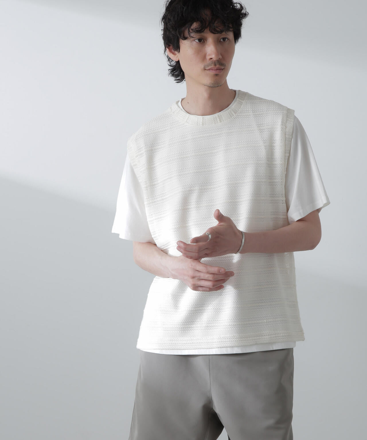 かぎ針アンサンブルTシャツ 6724124237