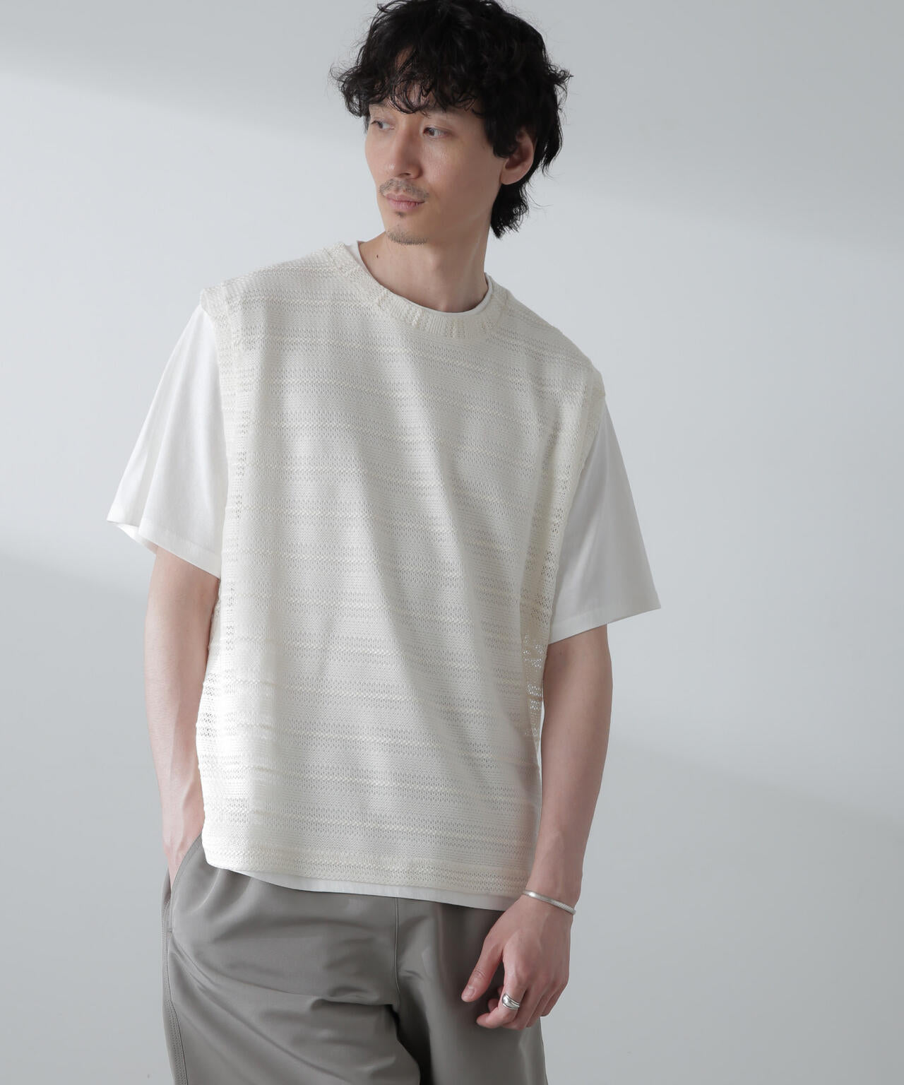 かぎ針アンサンブルTシャツ 6724124237