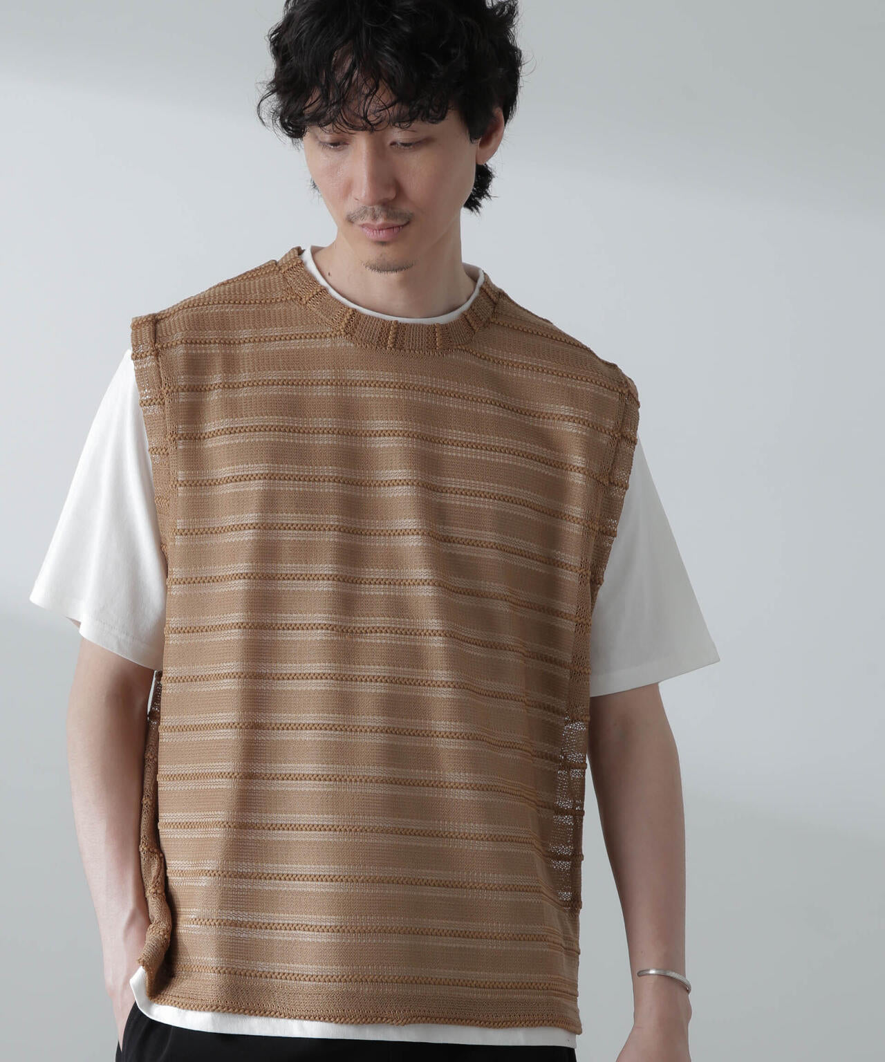 かぎ針アンサンブルTシャツ 6724124237