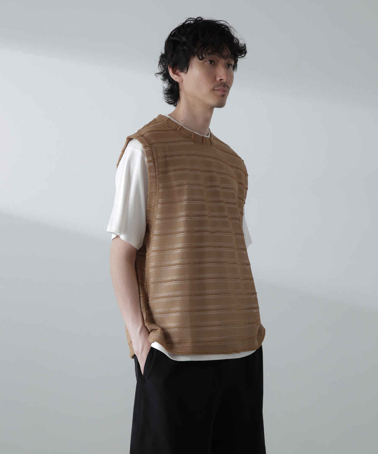 かぎ針アンサンブルTシャツ 6724124237