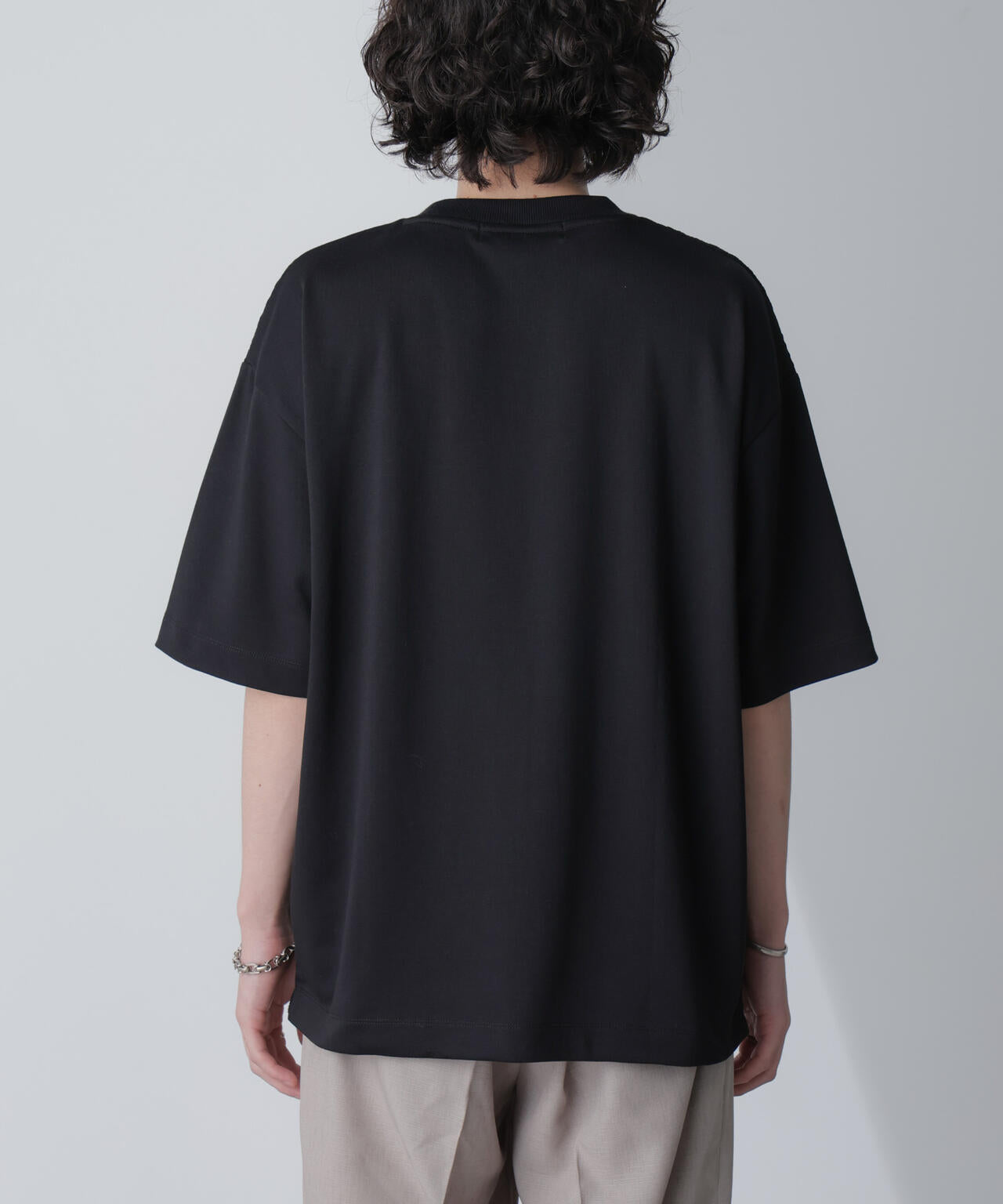 リンクスジャガードコンビTシャツ 半袖 6724124241