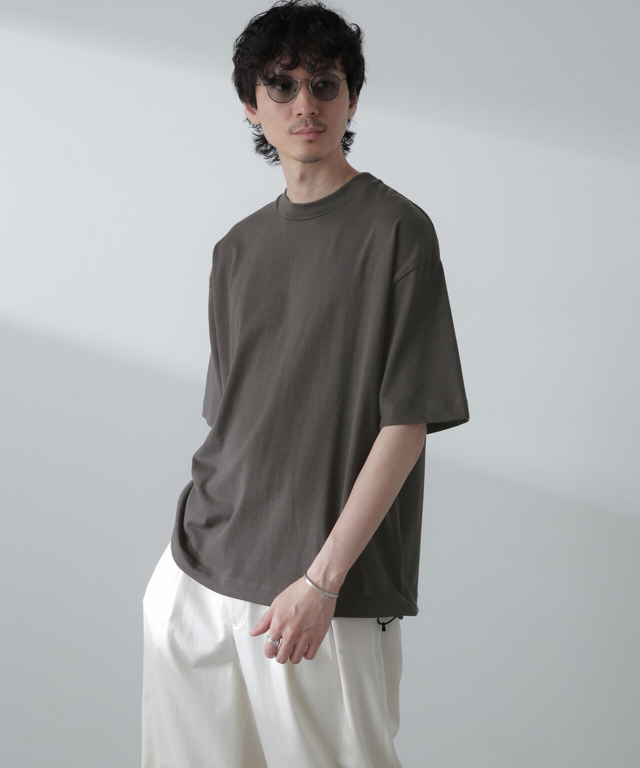 NORMANBROS別注 ドローコードBIGTシャツ 半袖 6724124251