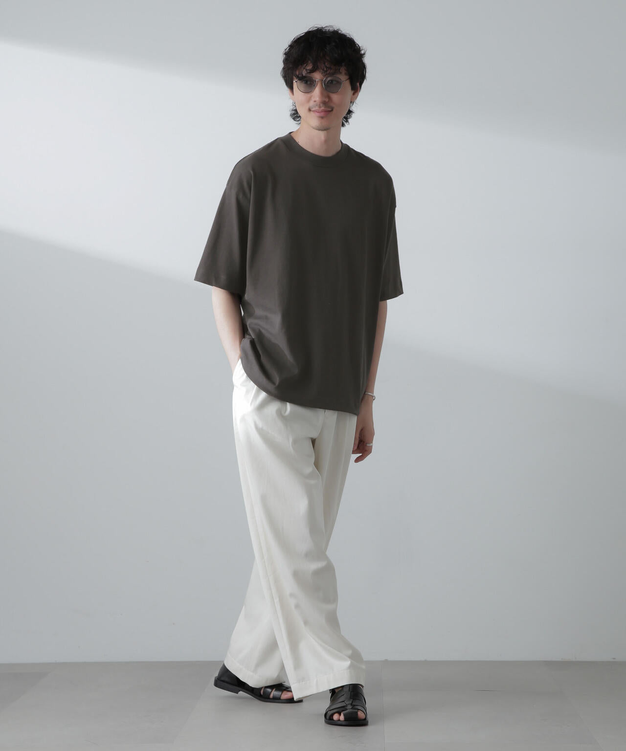 NORMANBROS別注 ドローコードBIGTシャツ 半袖 6724124251