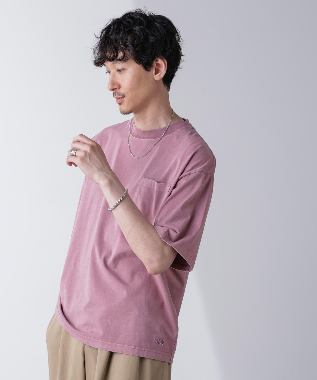 「PENNEYS」別注ピグメントTシャツ 半袖 6724124260