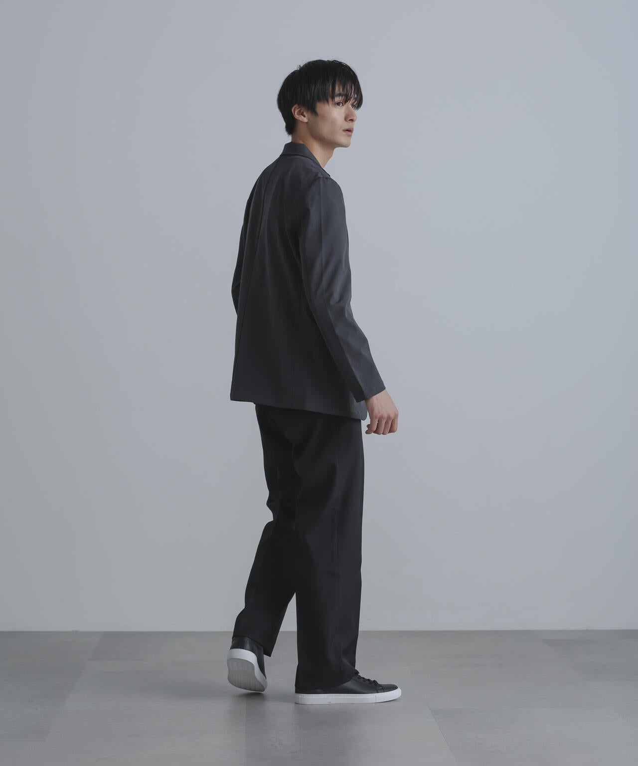 ストレッチツイルストレートスラックス(セットアップ可) 6724127211
