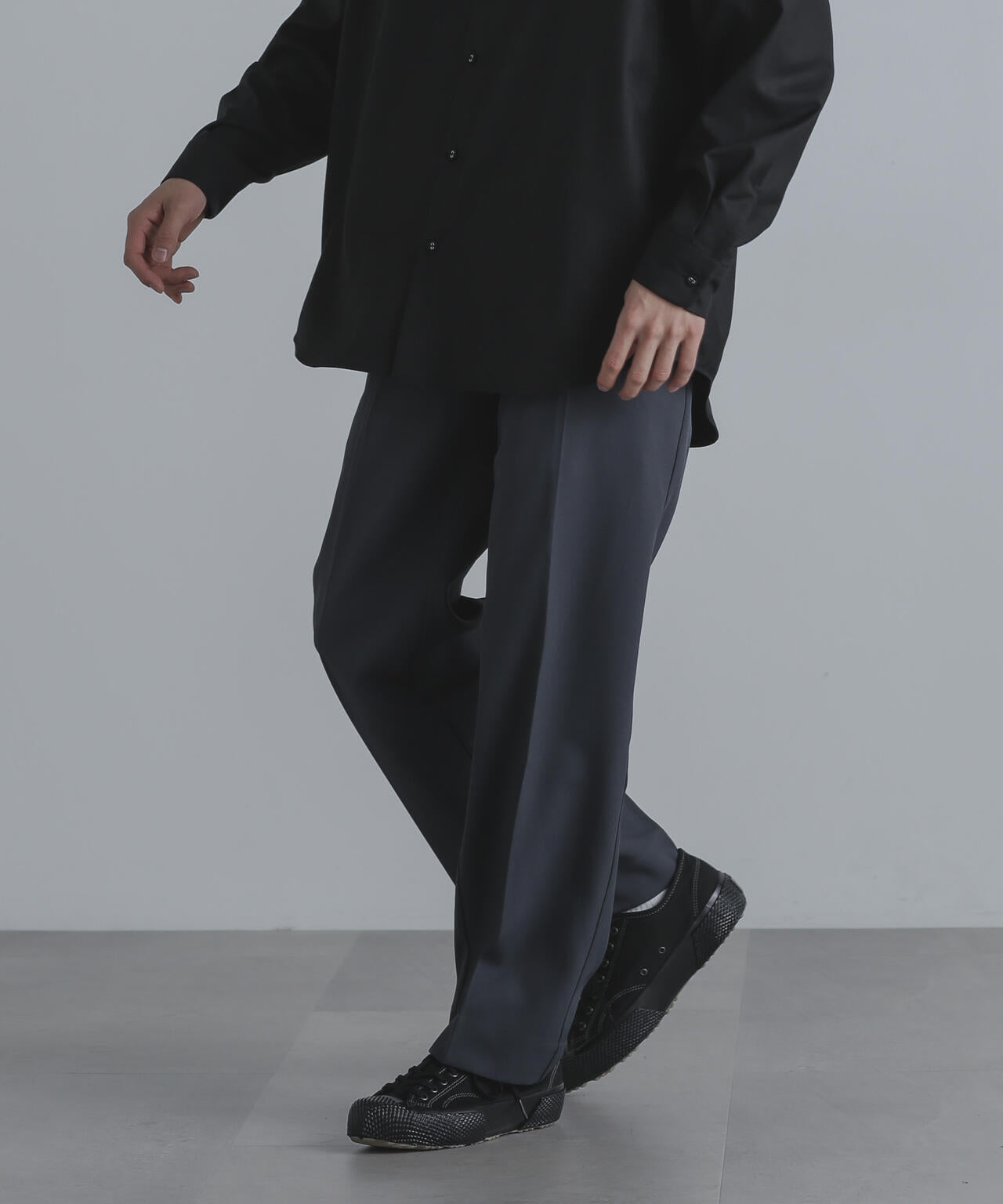 ストレッチツイルストレートスラックス(セットアップ可) 6724127211
