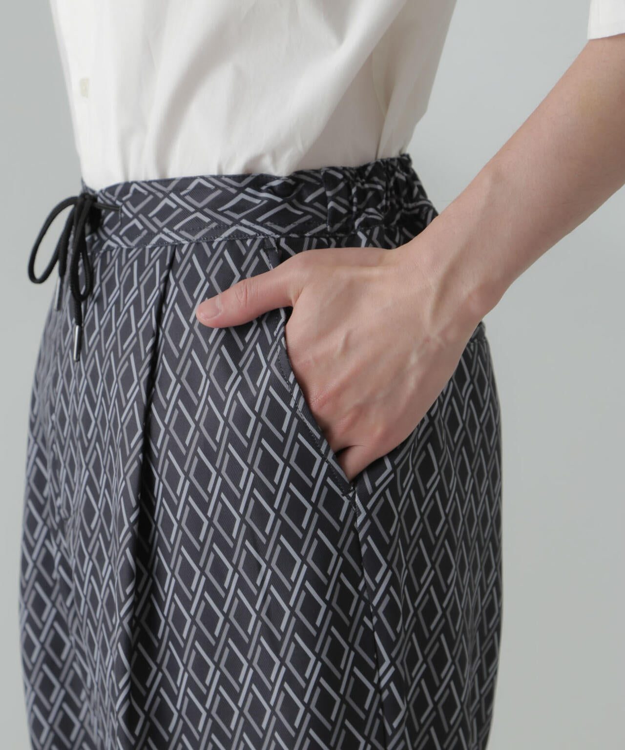 パターンイージーワイドパンツ(セットアップ可) 6724127218