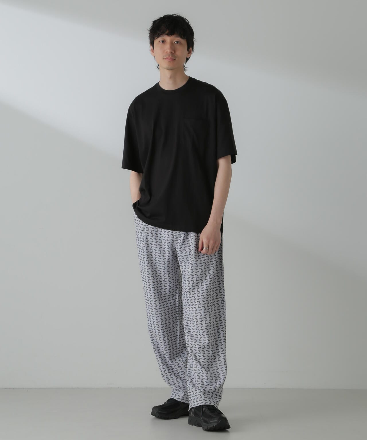 パターンイージーワイドパンツ(セットアップ可) 6724127218