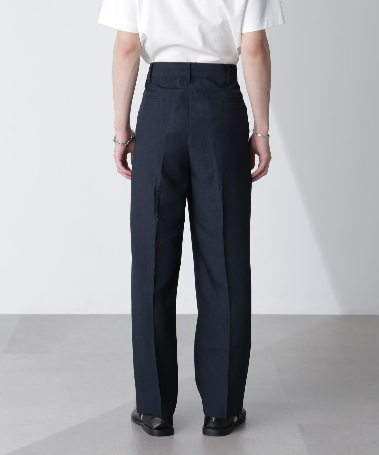 テックリネンリラックスタックテーパードパンツ(セットアップ可) 6724127223