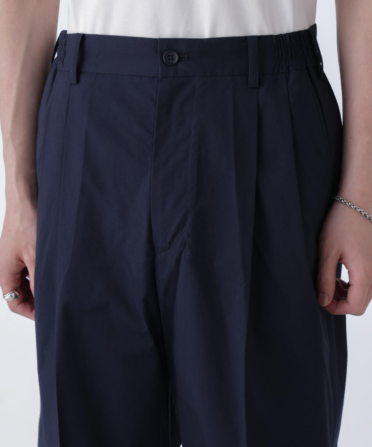 TCクールマックス ツータックスラックス ワイドシルエット 6724127225