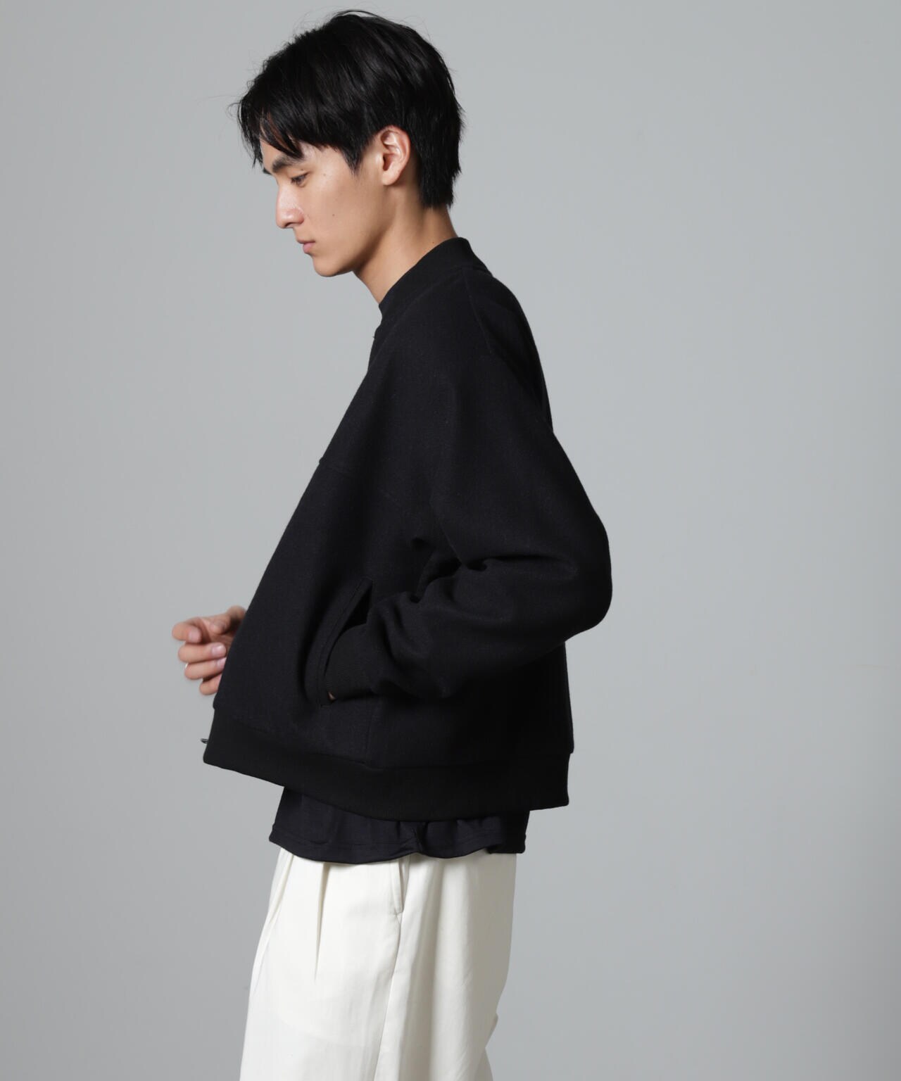 合繊メルトンボンバージャケット 6724212213