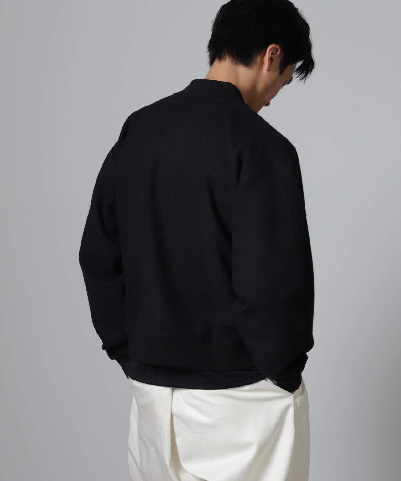 合繊メルトンボンバージャケット 6724212213