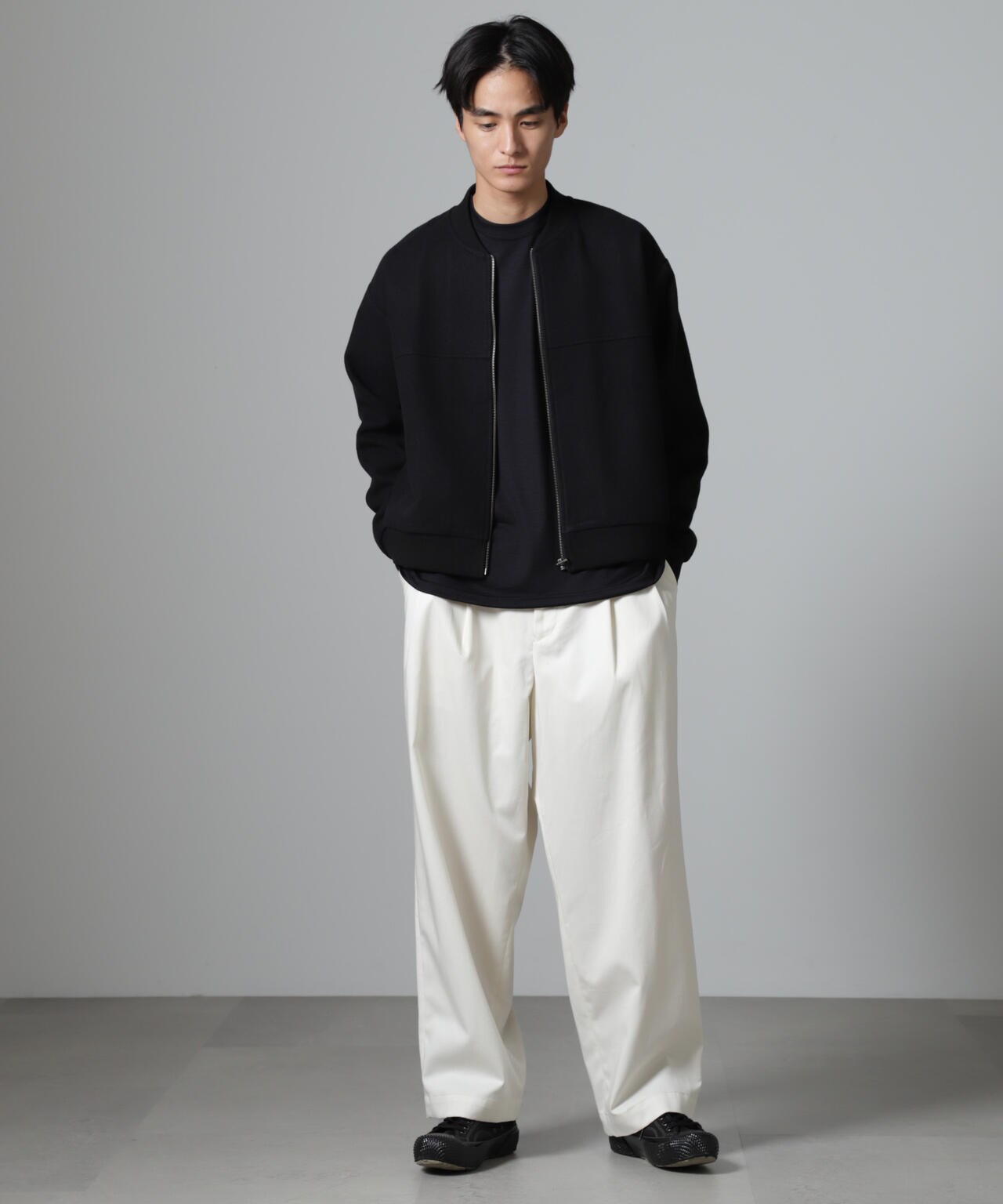 合繊メルトンボンバージャケット 6724212213