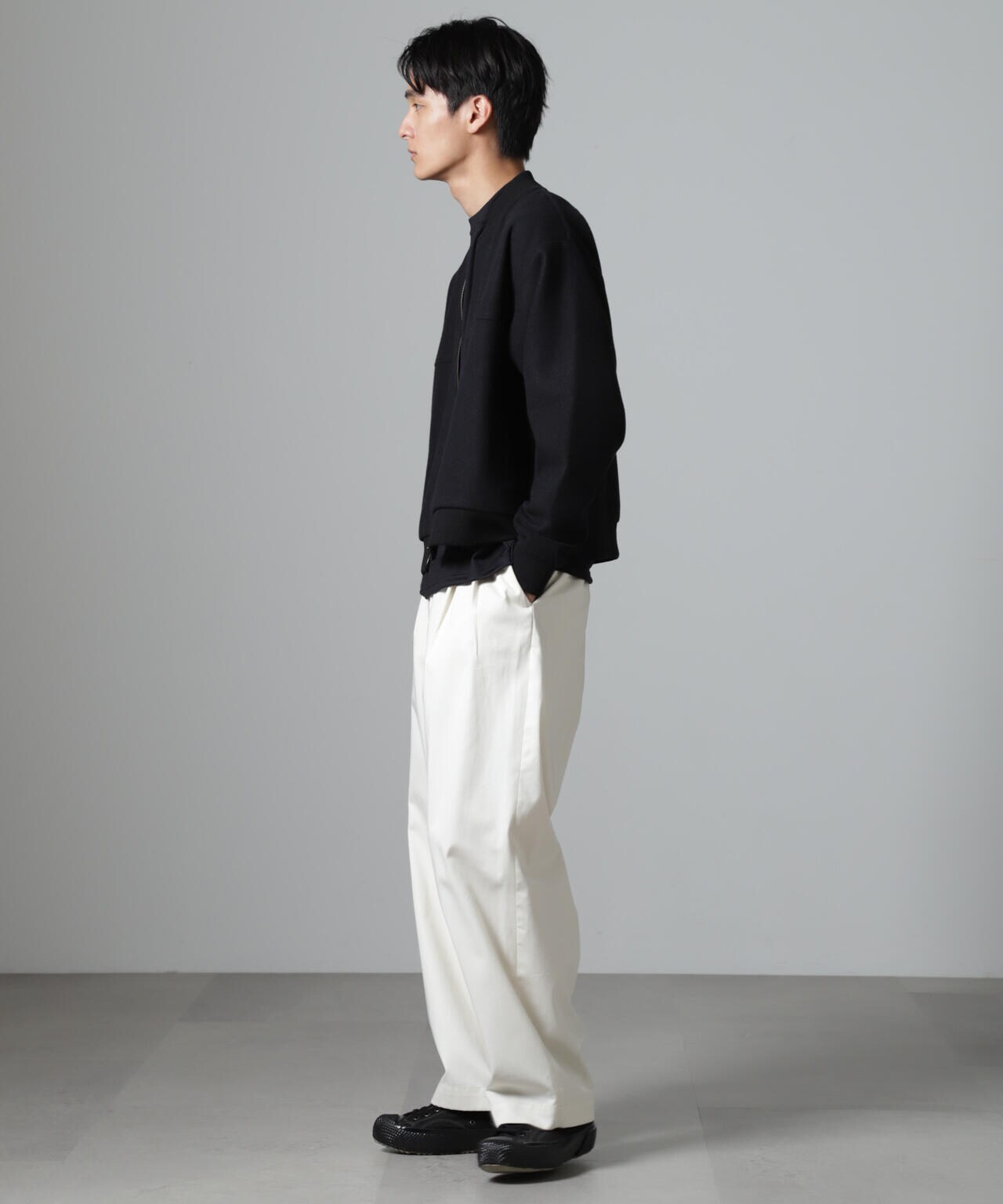 合繊メルトンボンバージャケット 6724212213