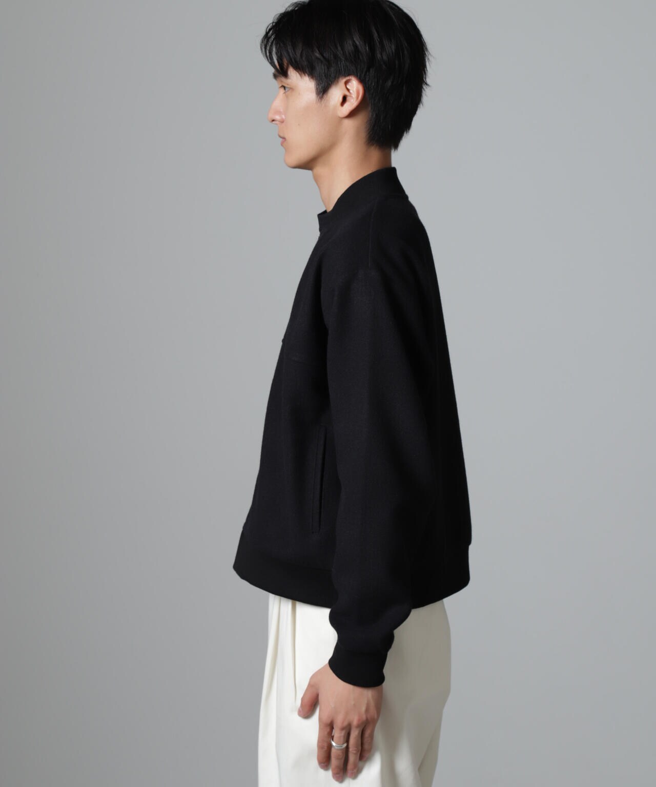 合繊メルトンボンバージャケット 6724212213