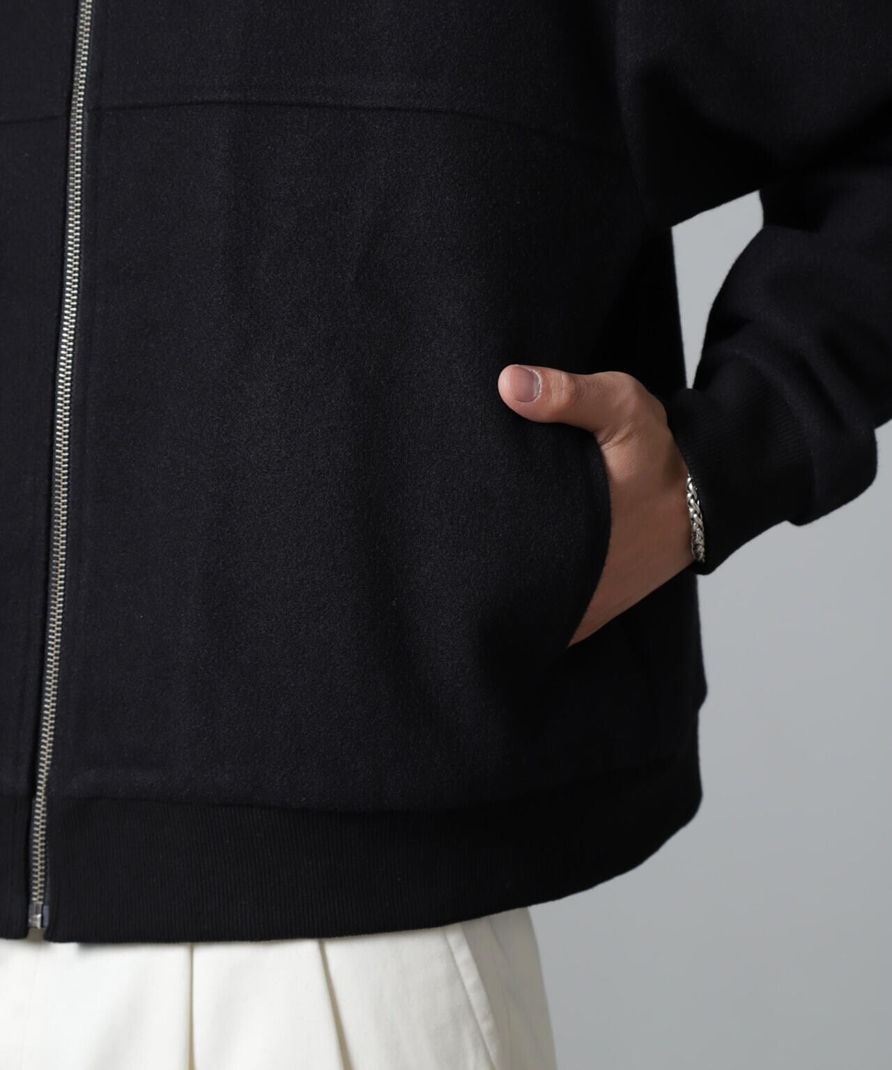 合繊メルトンボンバージャケット 6724212213