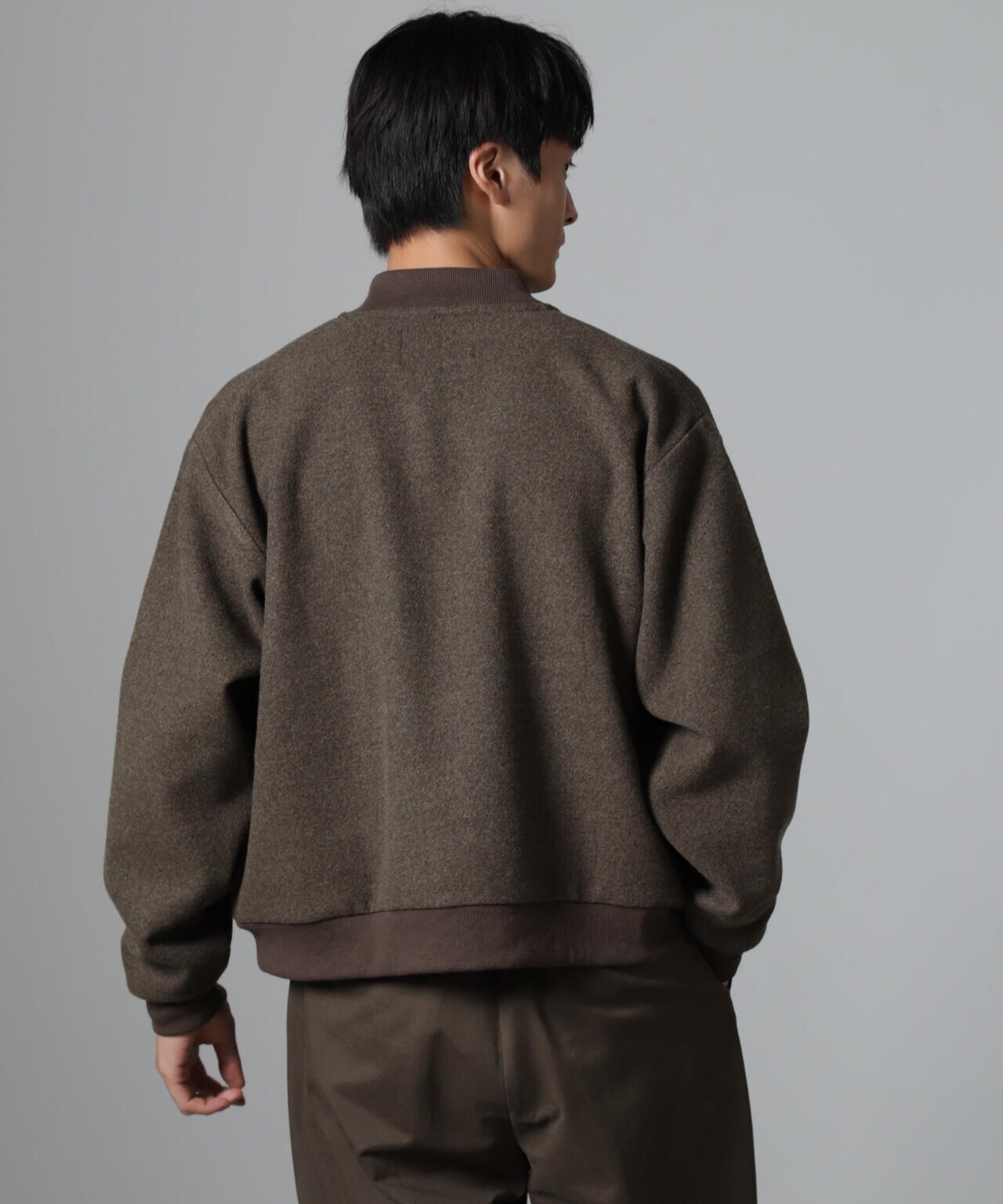 合繊メルトンボンバージャケット 6724212213