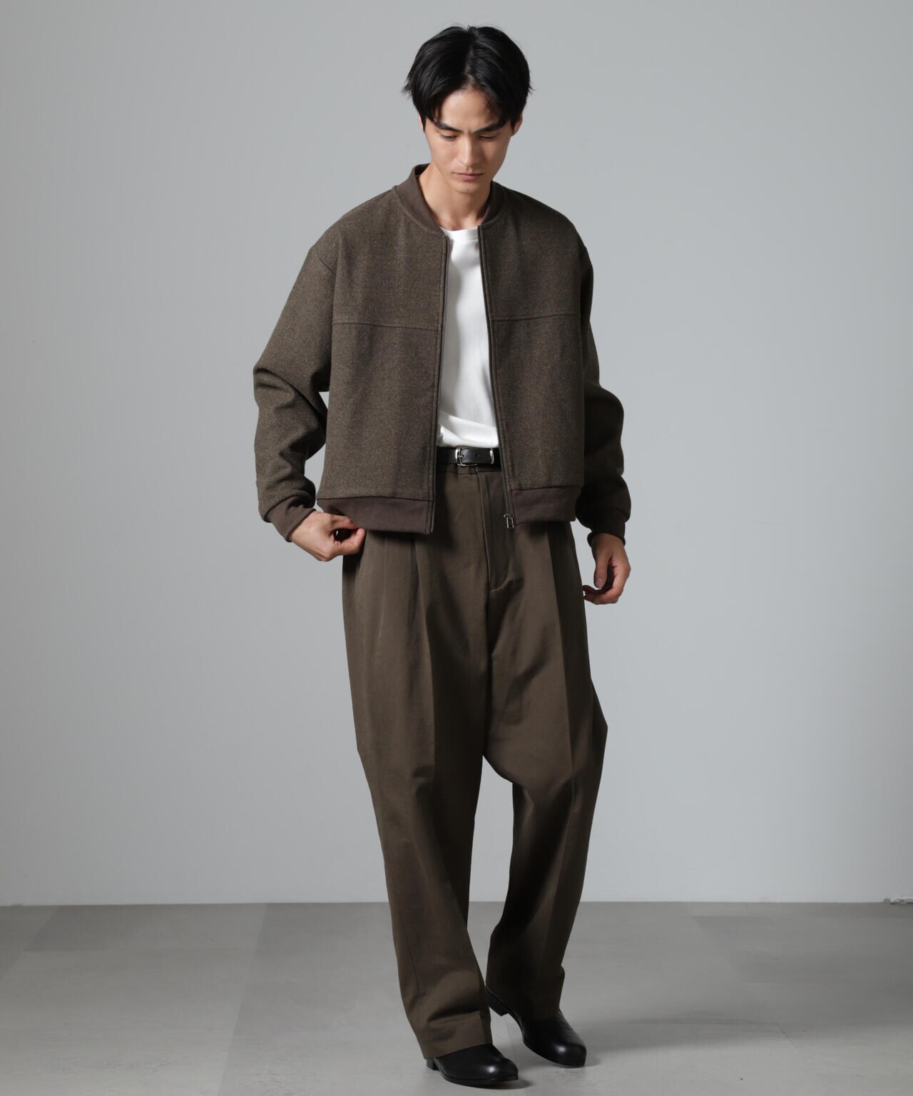 合繊メルトンボンバージャケット 6724212213